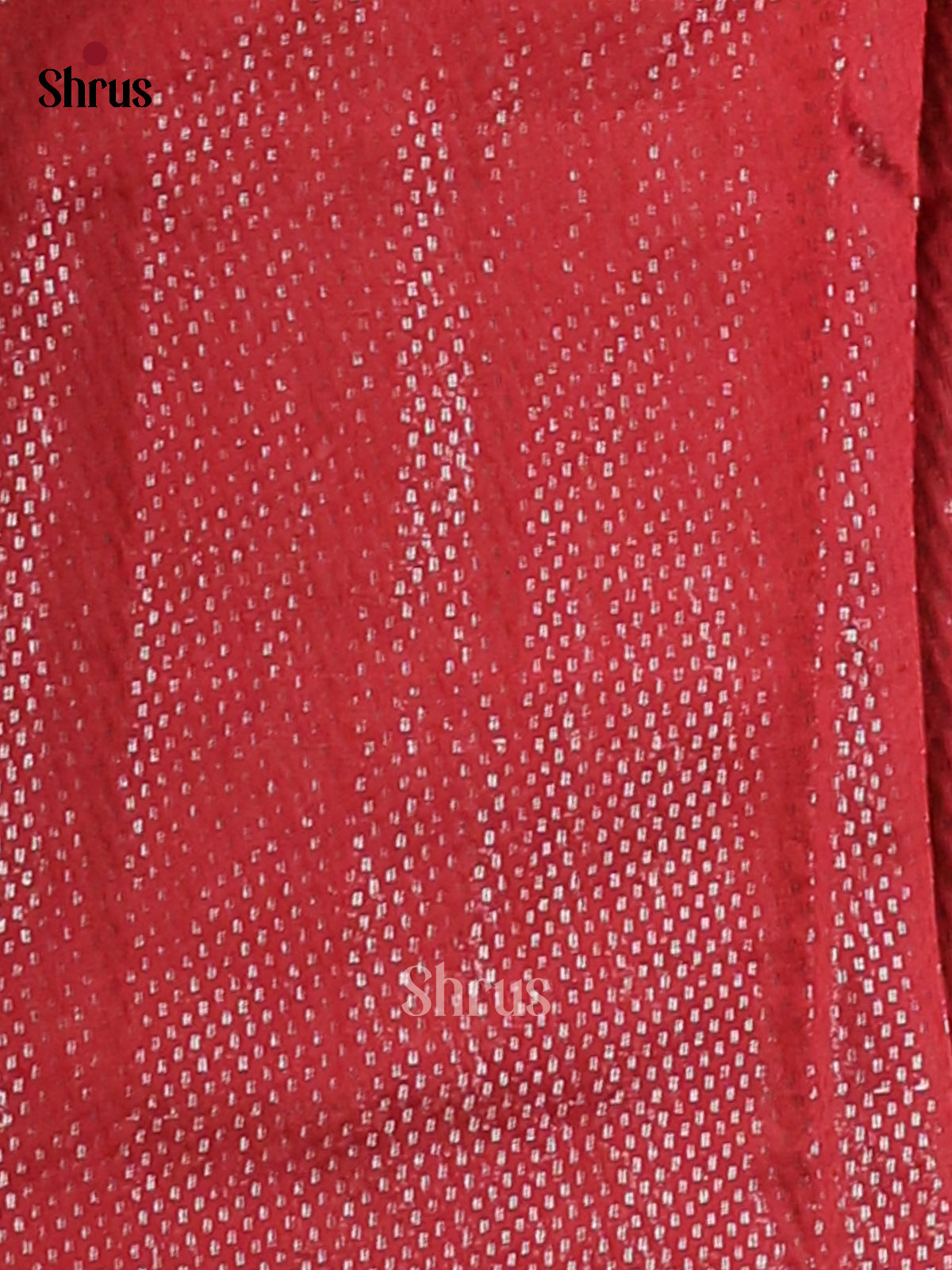 Maroon - Semi Jute Saree - Shop on Shrus.com