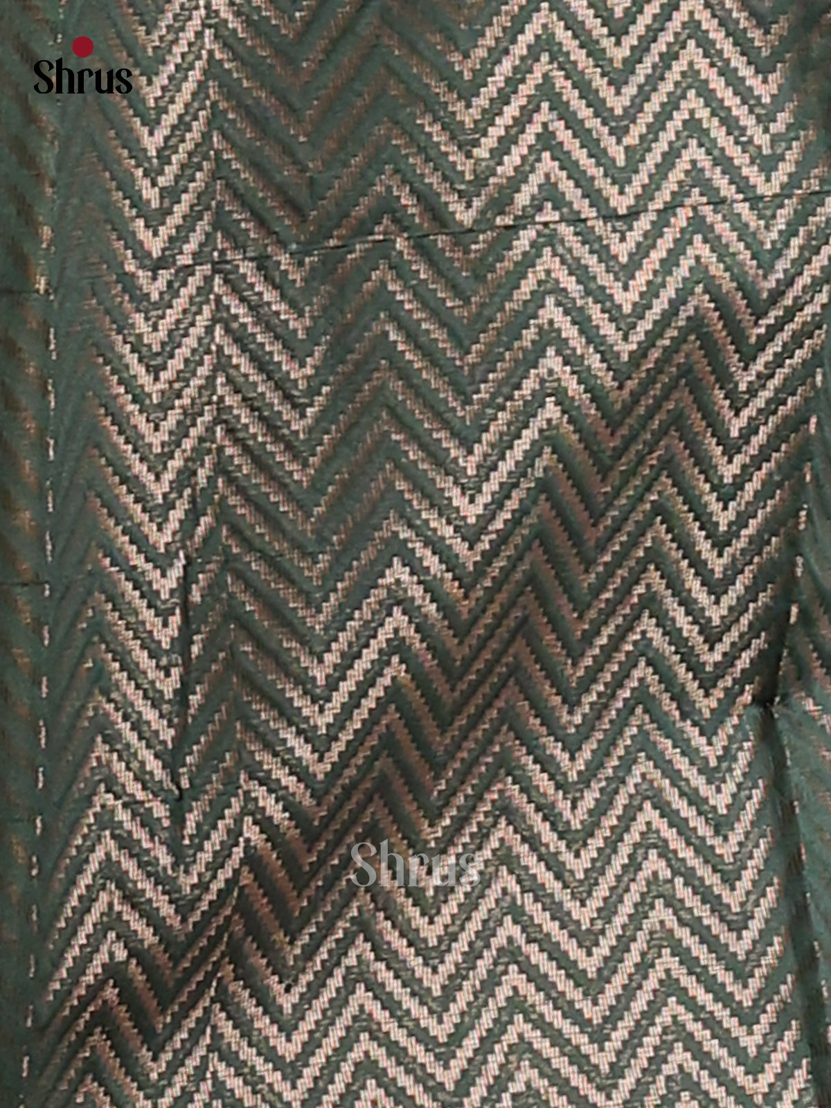 Green- Semi Jute Saree - Shop on Shrus.com