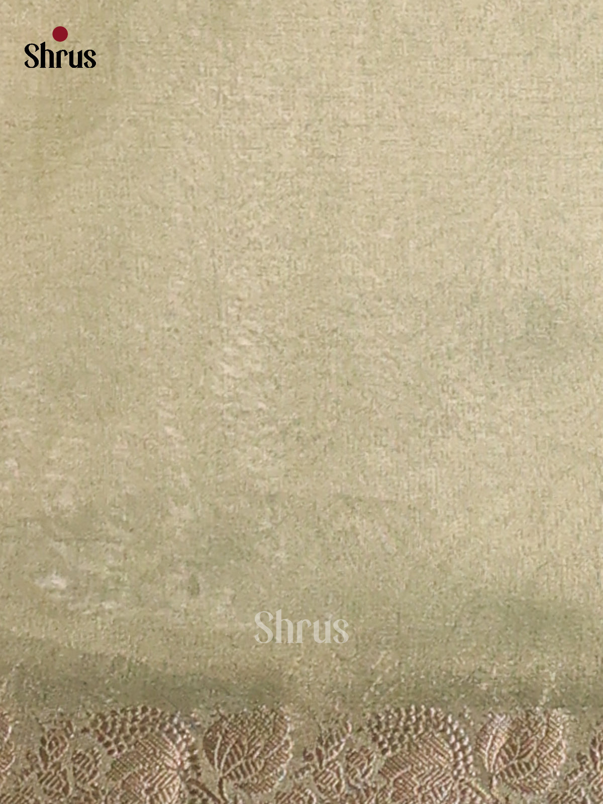 Green - Semi Tissue Saree