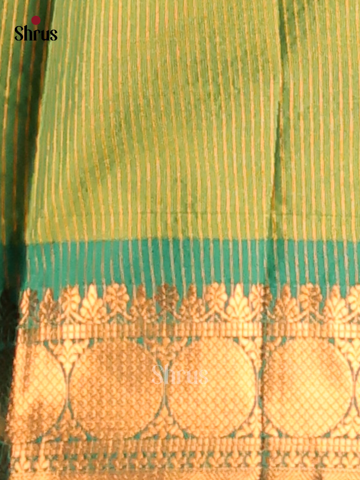 Blue & Green - Semi Pochampally Saree