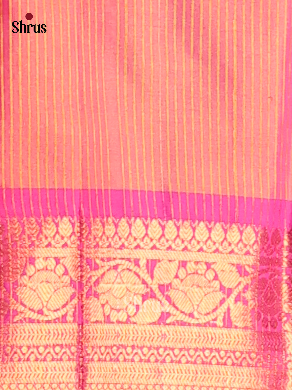 Blue & Purple - Semi Pochampally Saree