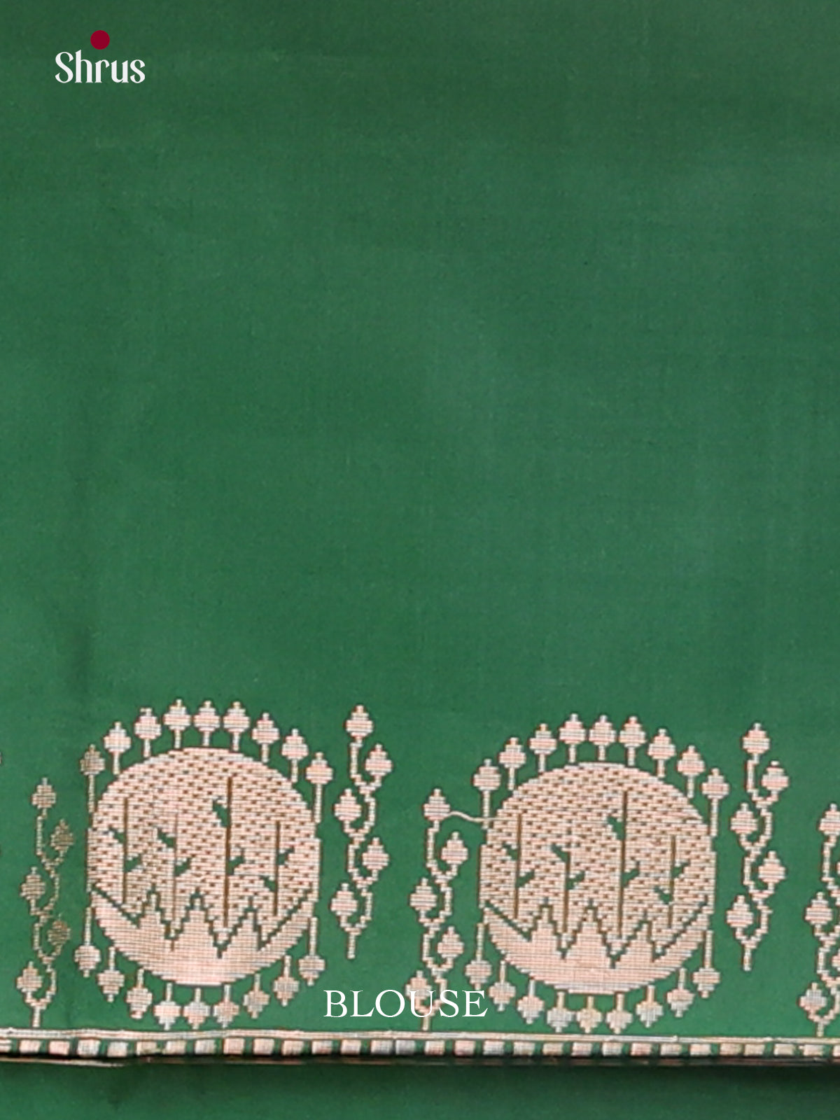 Green - Semi Softsilk Saree