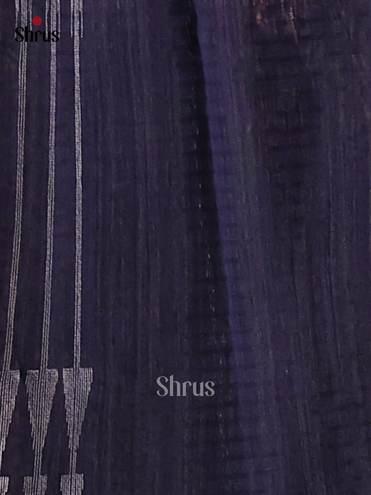 Blue - Semi Rawsilk Saree