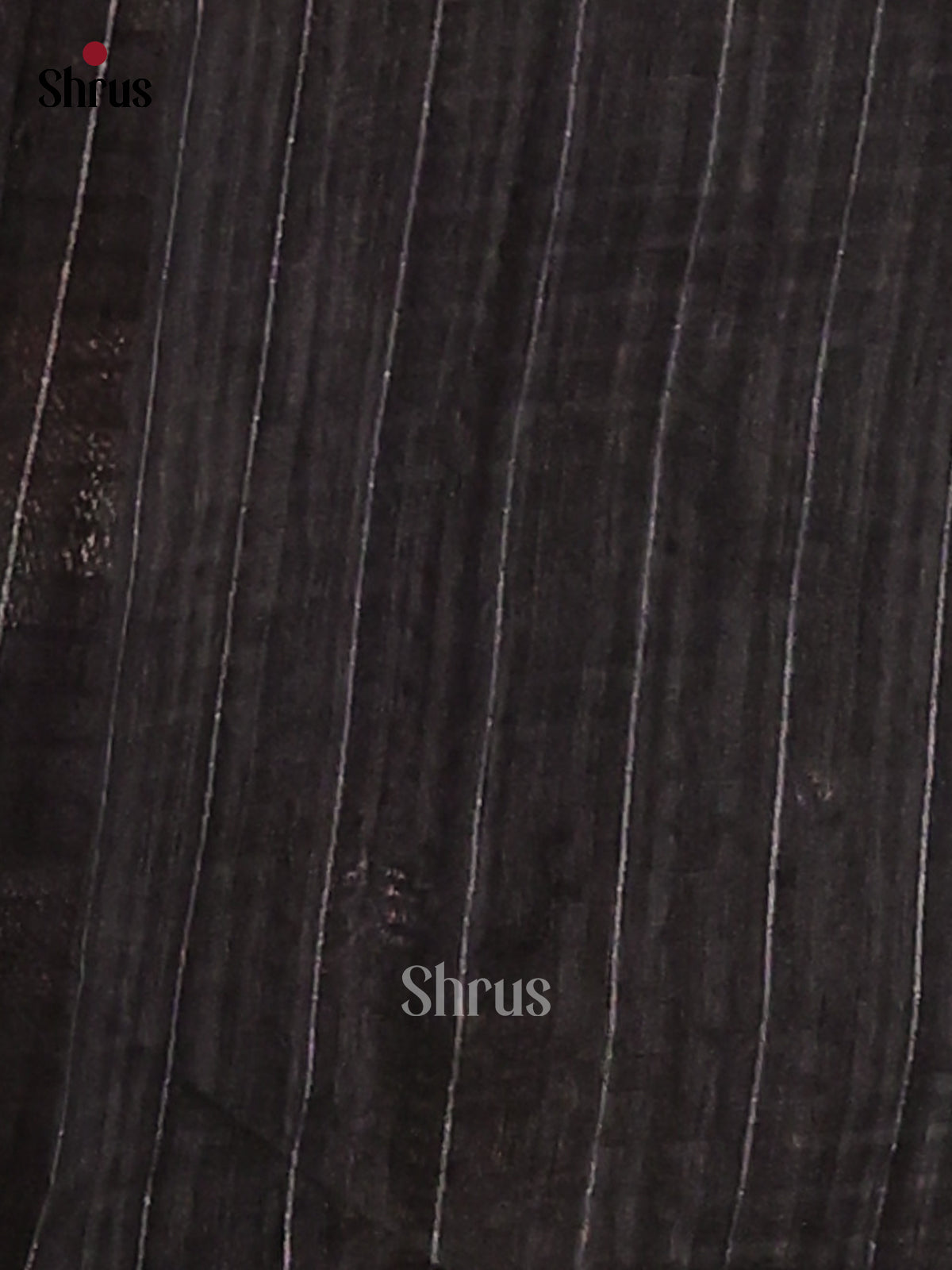 Black - Semi Rawsilk Saree