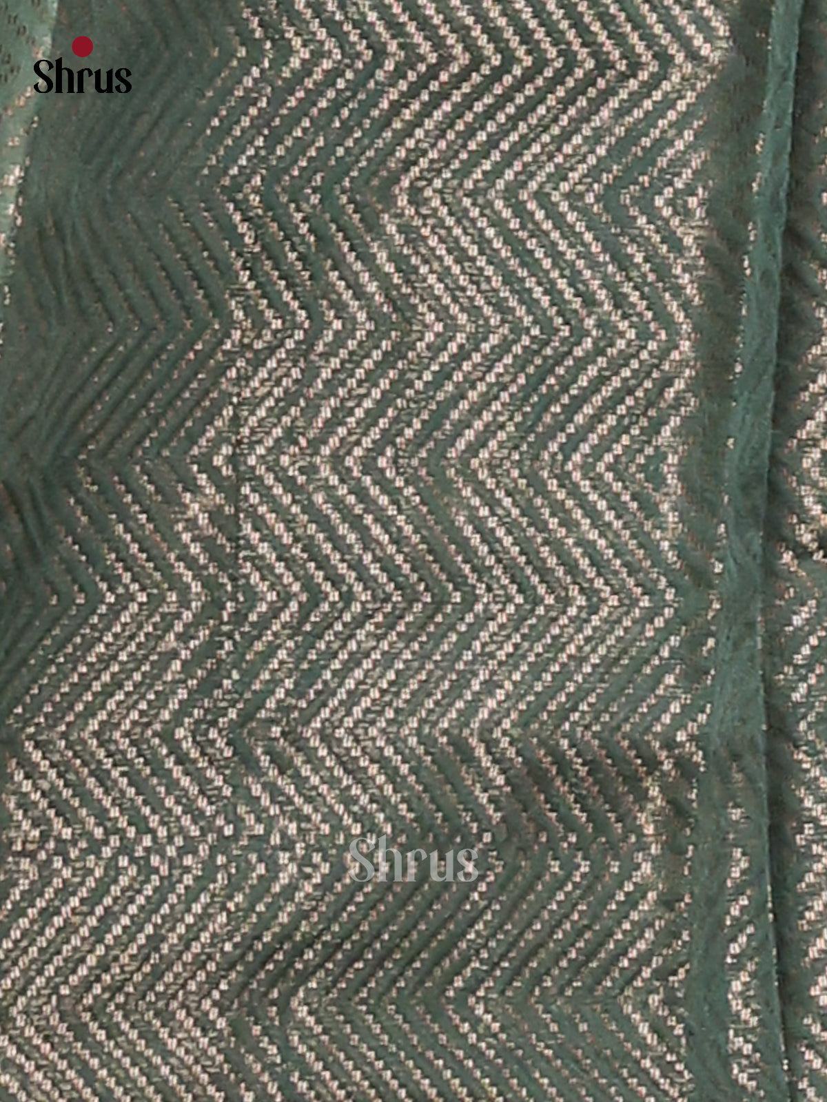Green - Semi Jute Saree - Shop on Shrus.com
