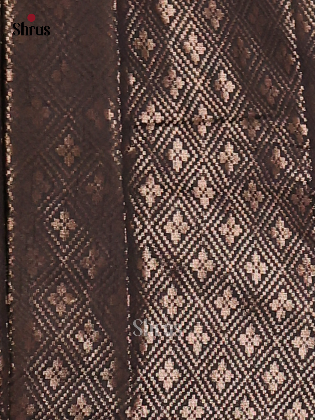 Black - Semi Jute Saree - Shop on Shrus.com