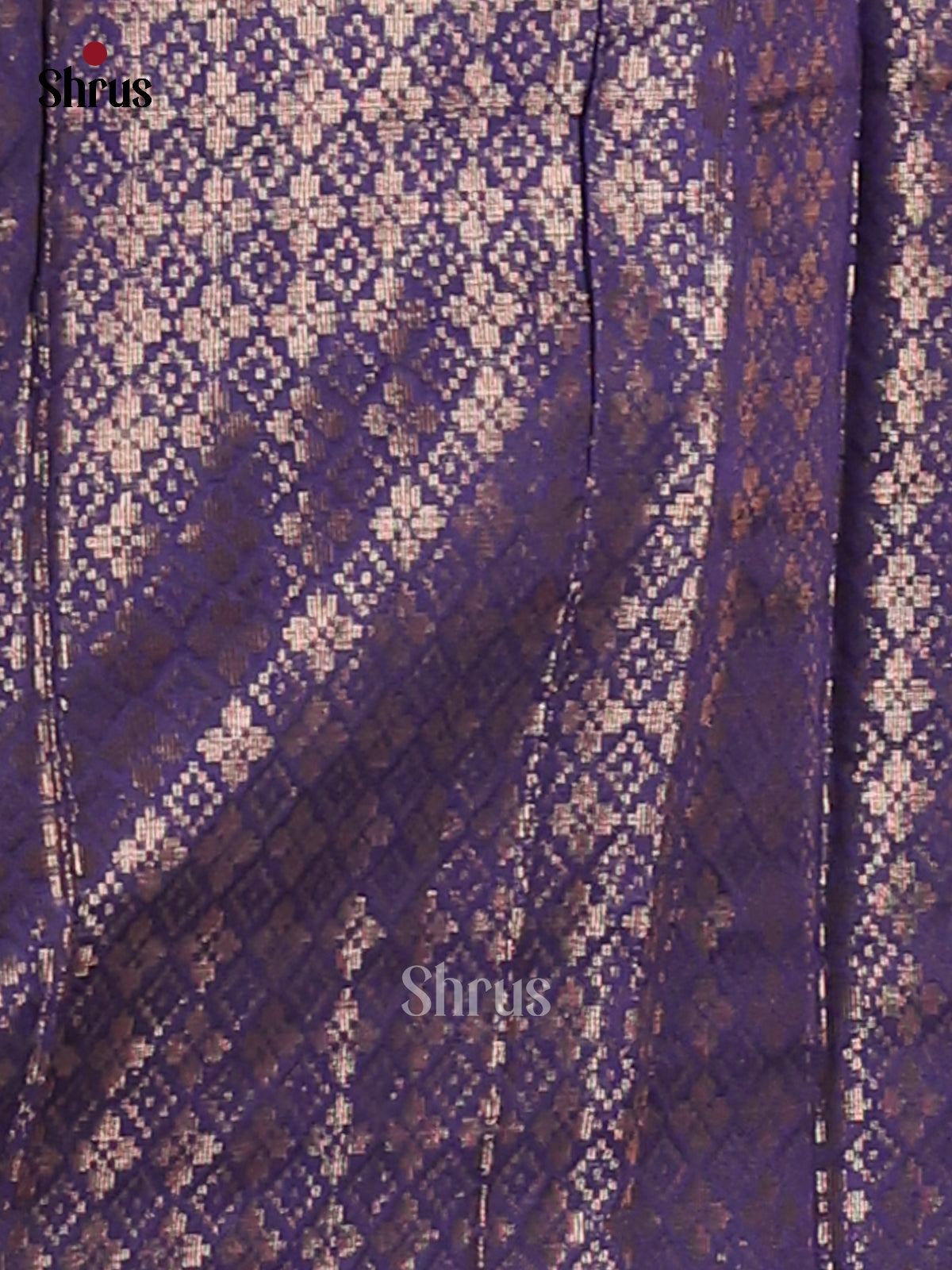 Blue - Semi Jute Saree