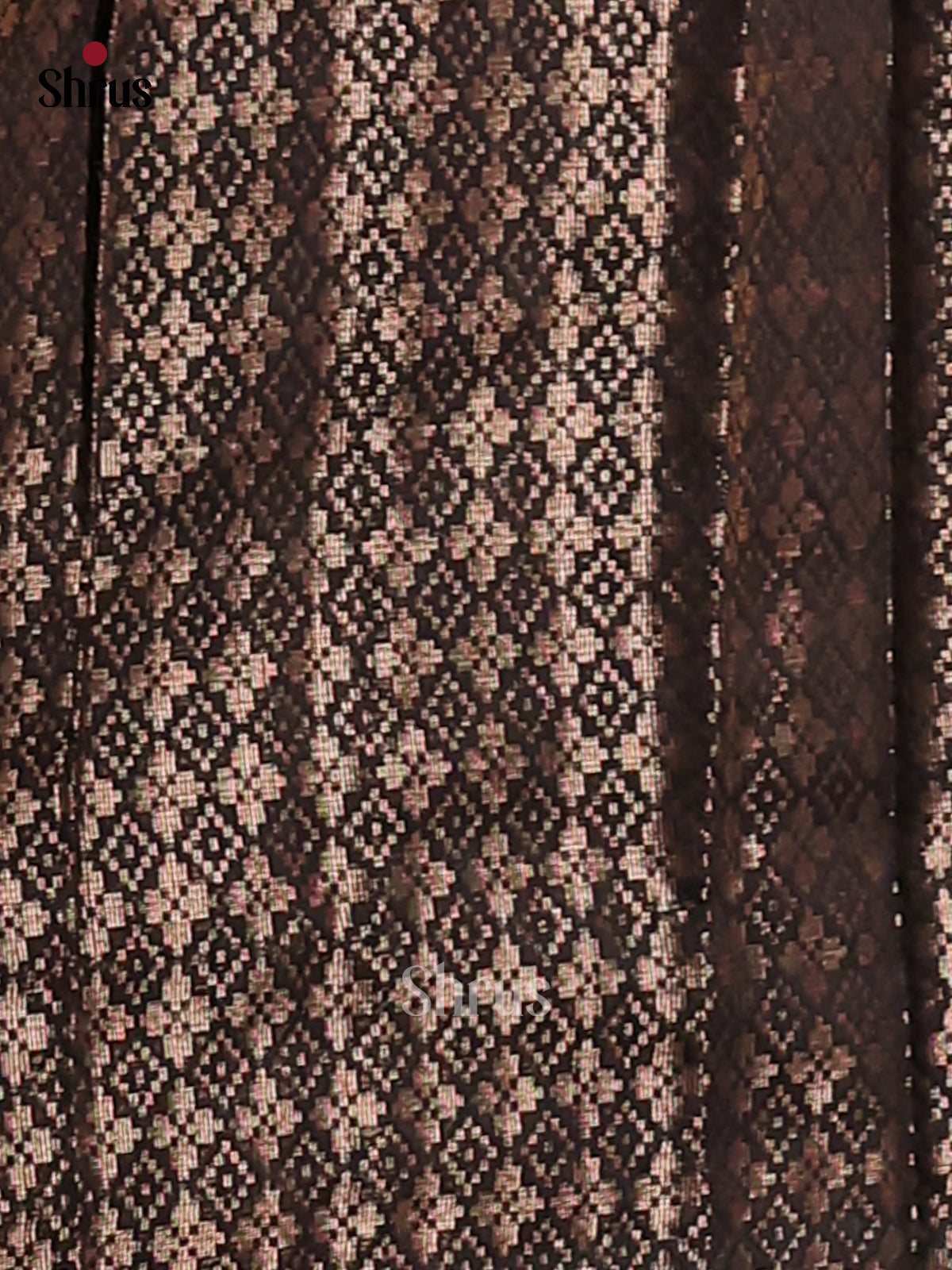 Black - Semi Jute Saree - Shop on Shrus.com