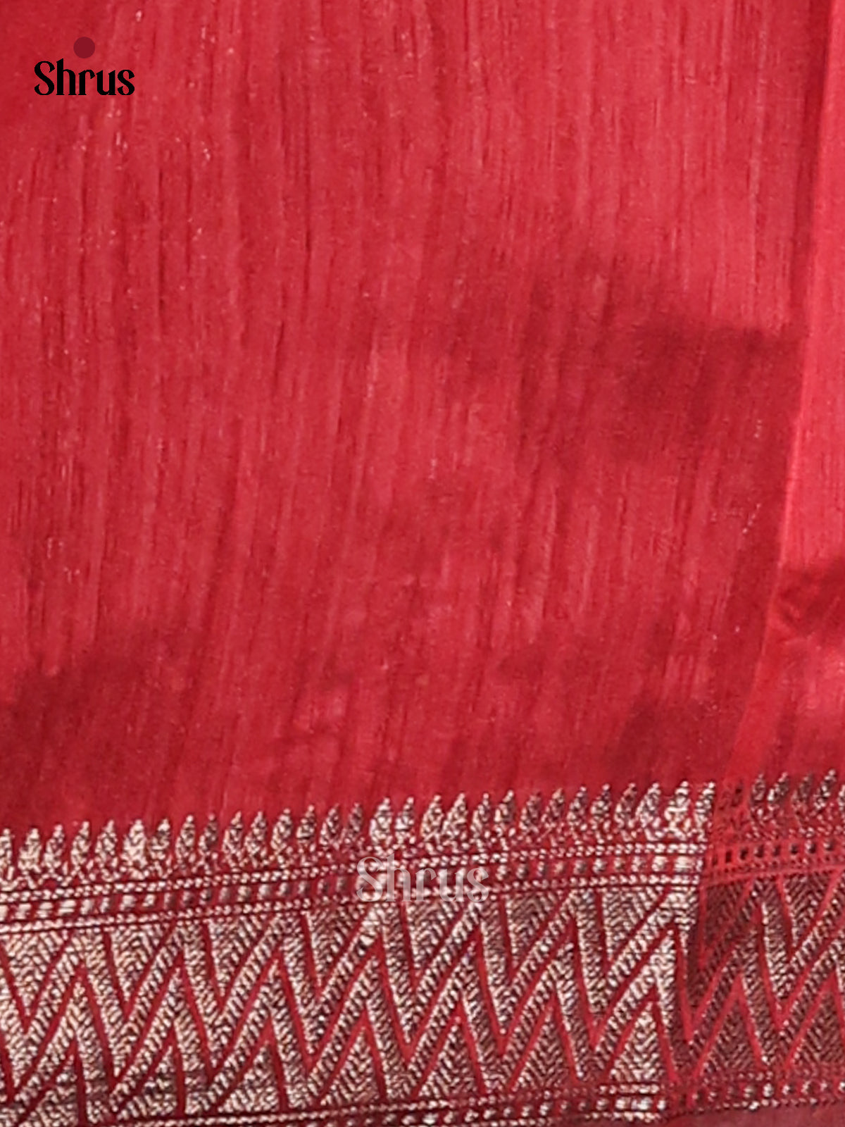 Maoron - Semi Rawsilk Saree - Shop on Shrus.com
