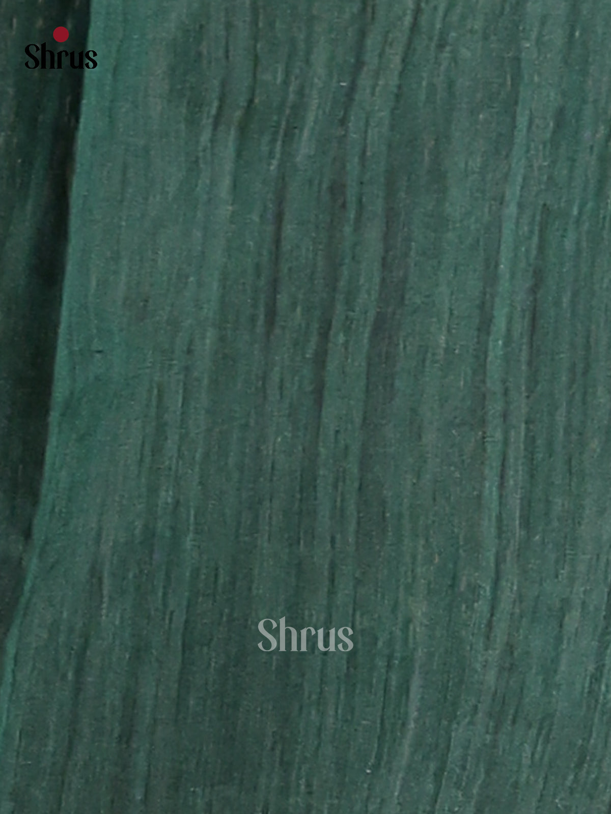 Green - Semi Rawsilk Saree - Shop on Shrus.com