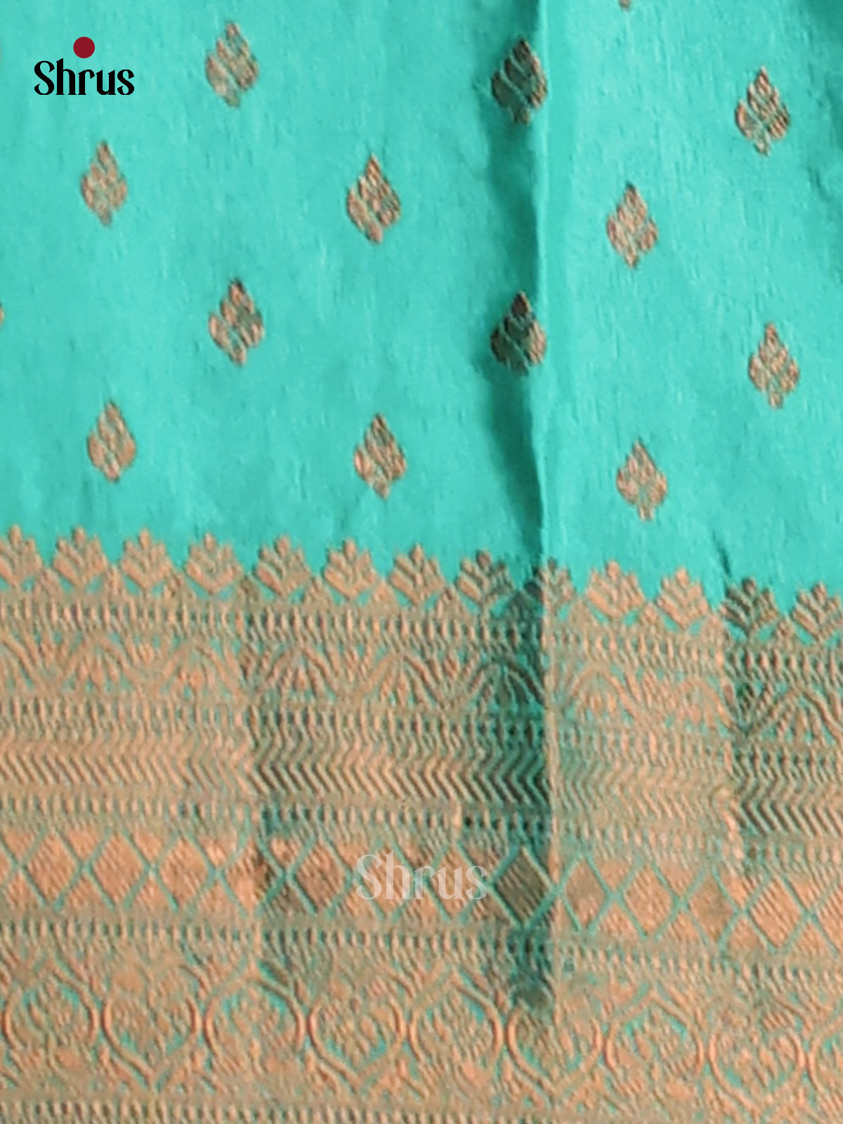 Maroon & Teal - NorthSilk Cotton Saree - Shop on Shrus.com