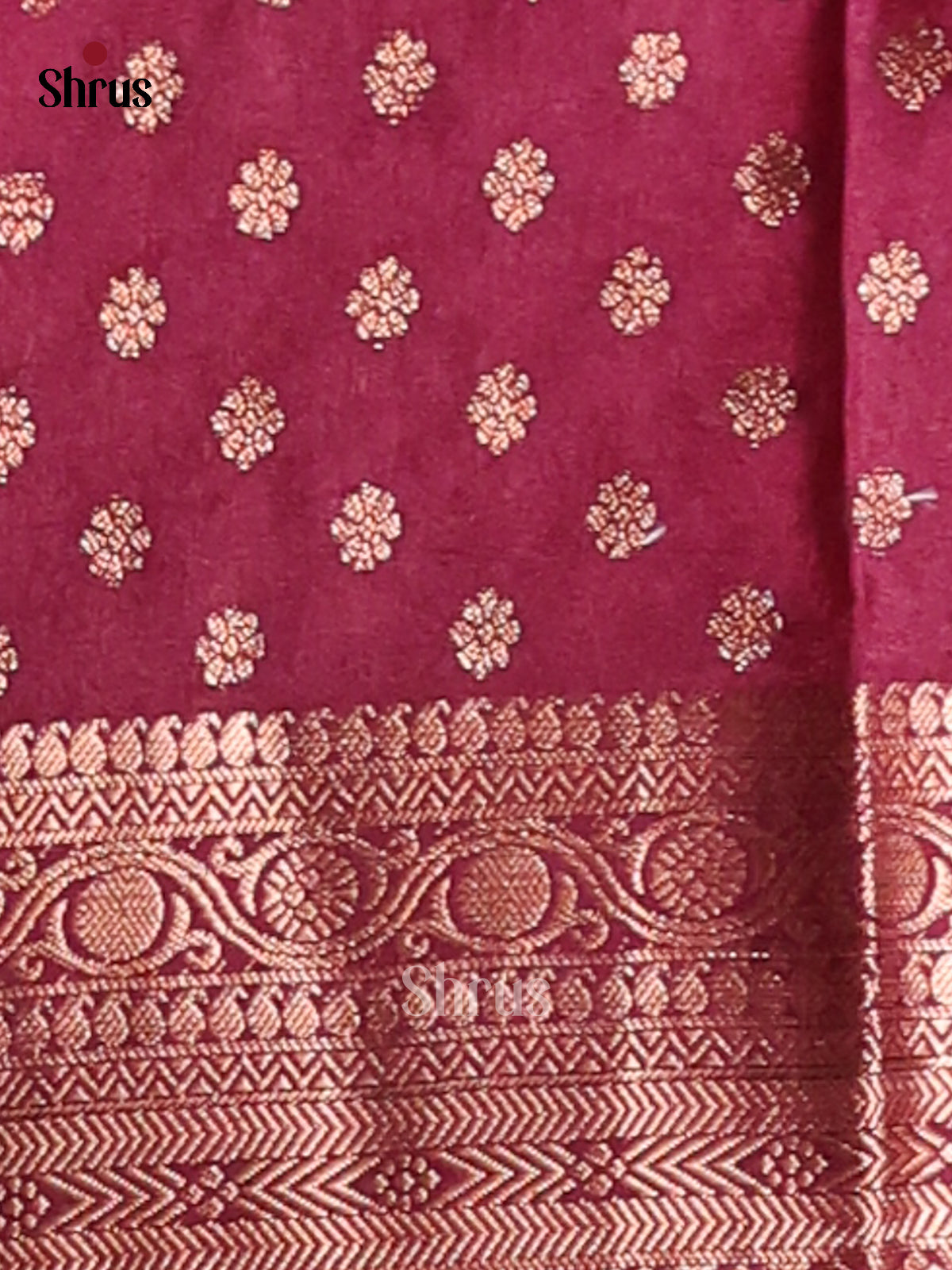 Pink & Purple - NorthSilk Cotton Saree - Shop on Shrus.com