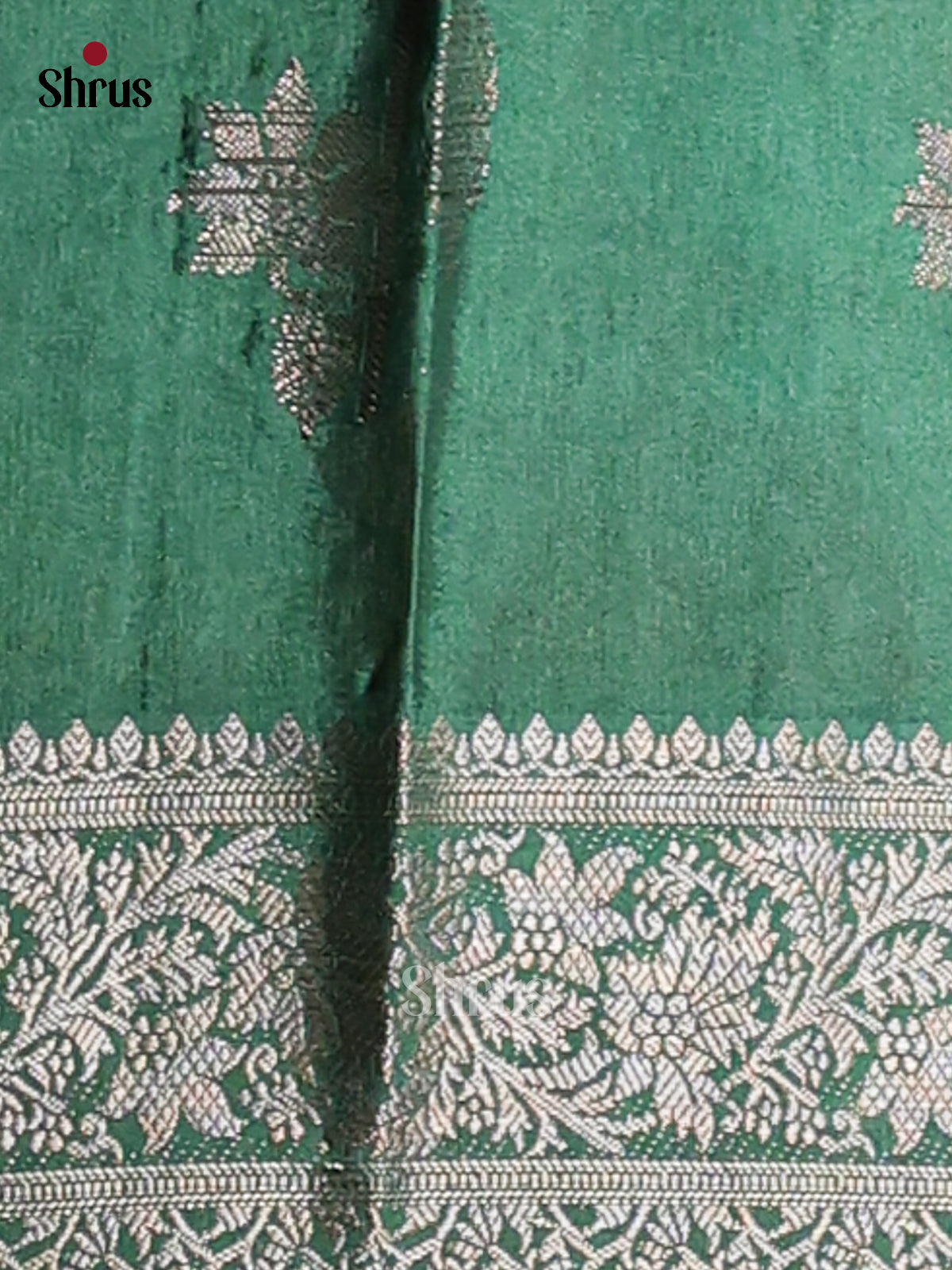 Pink & Green- NorthSilk Cotton Saree -1