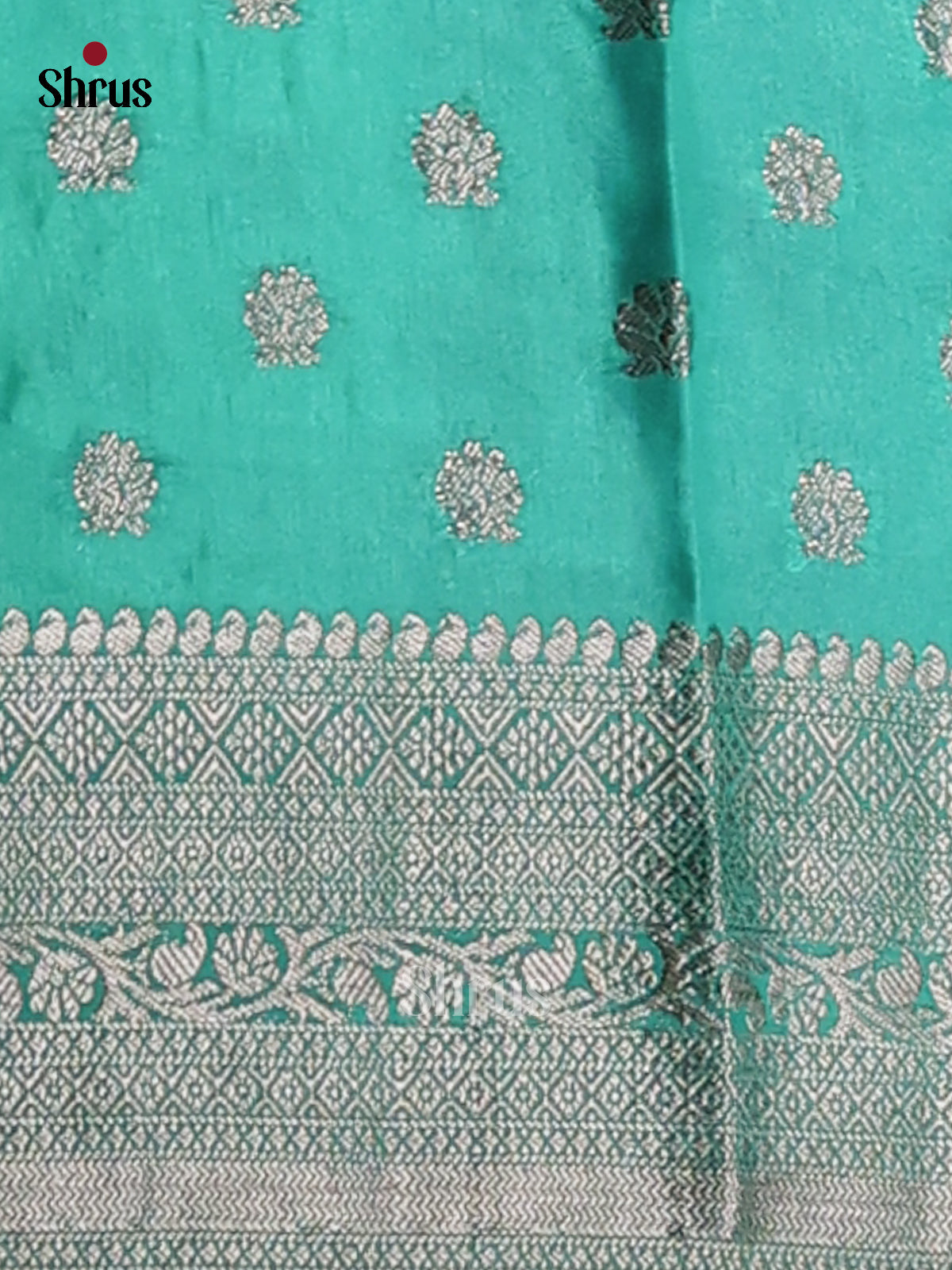 Blue & Green - NorthSilk Cotton Saree