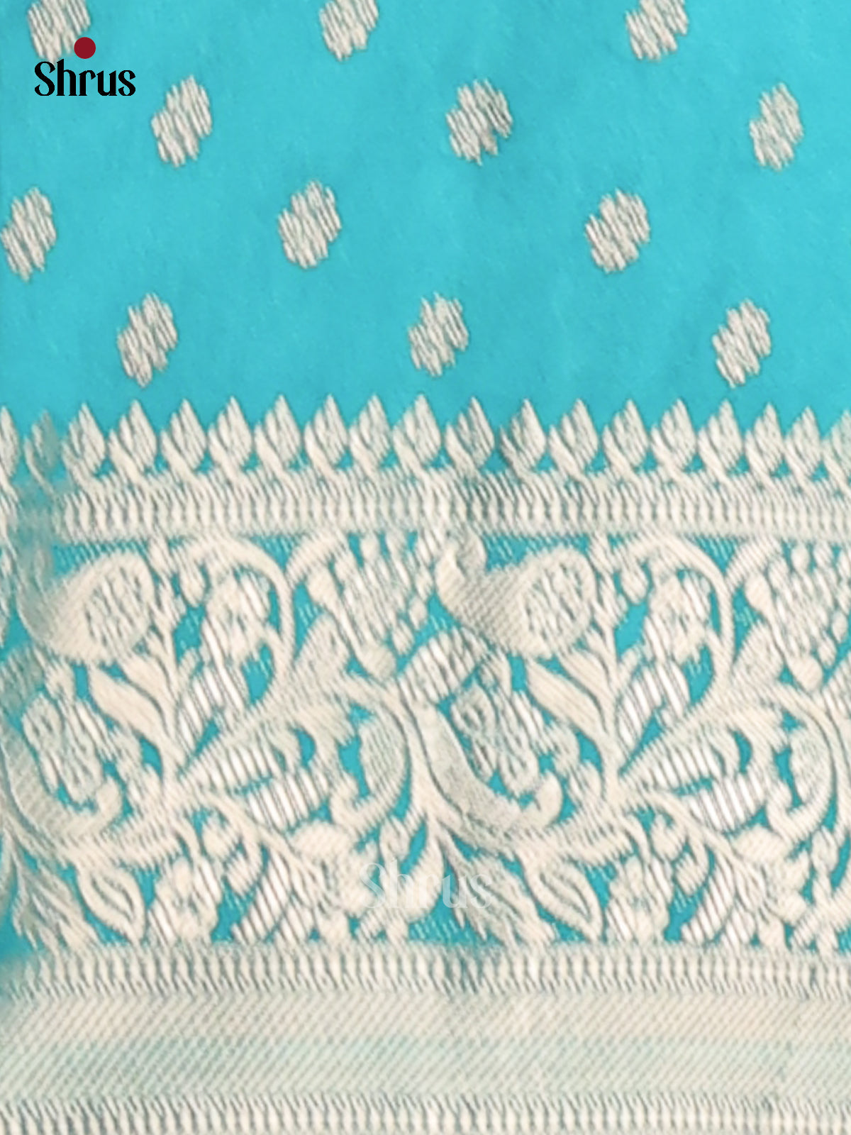 Maroon & Teal - NorthSilk Cotton Saree - Shop on Shrus.com