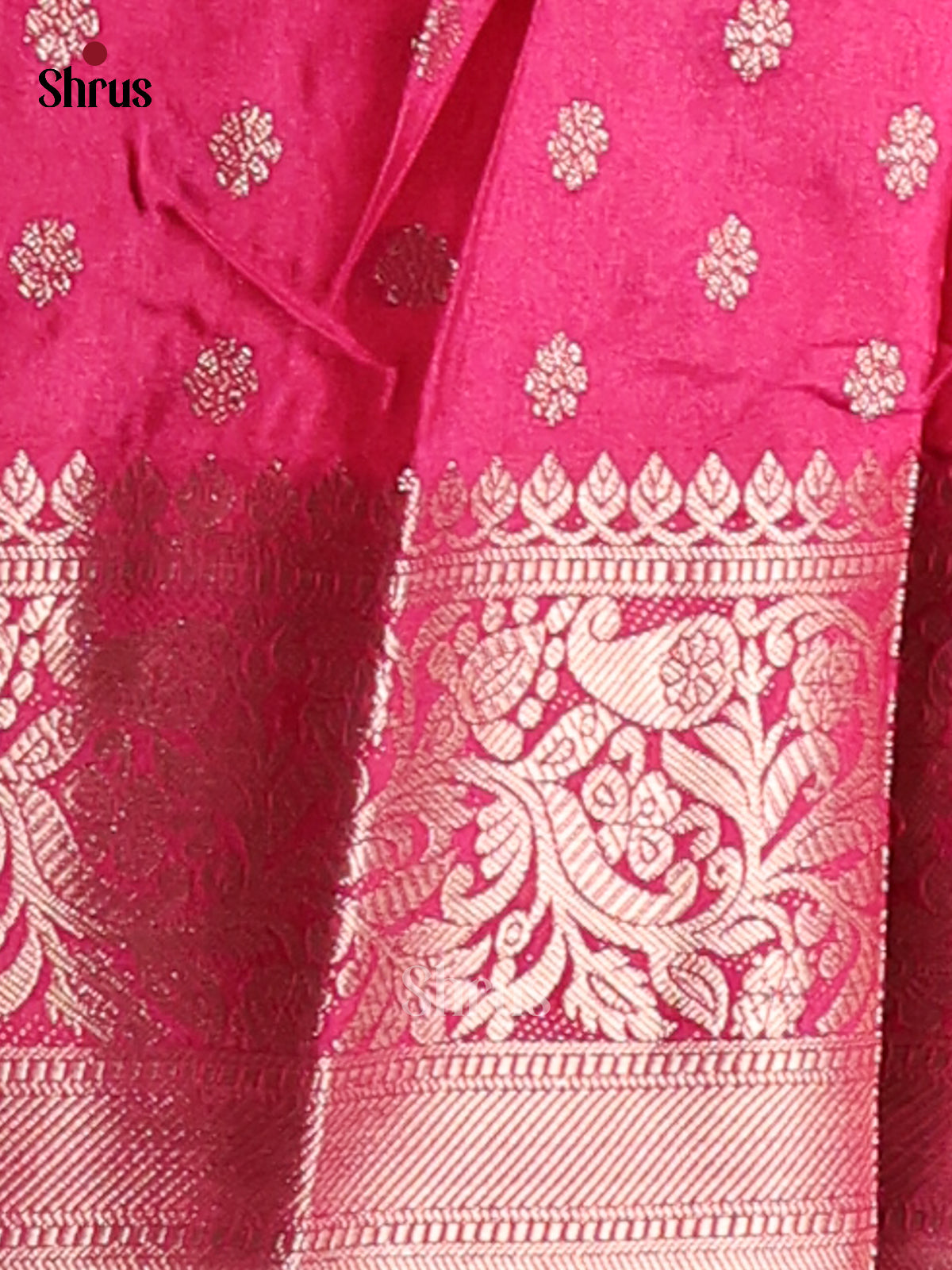Pink & Purple - NorthSilk Cotton Saree - Shop on Shrus.com
