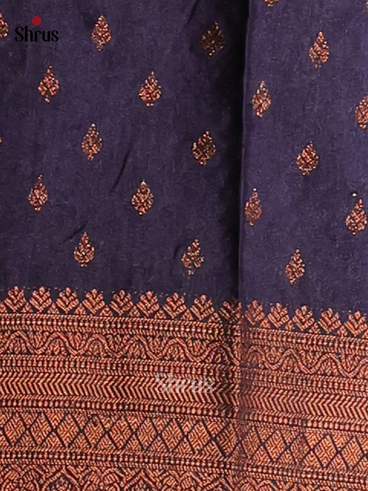 Teal & Blue NorthSilk Cotton Saree -1
