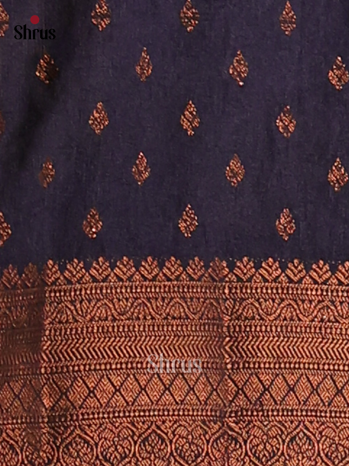 Teal & Blue - NorthSilk Cotton Saree - Shop on Shrus.com