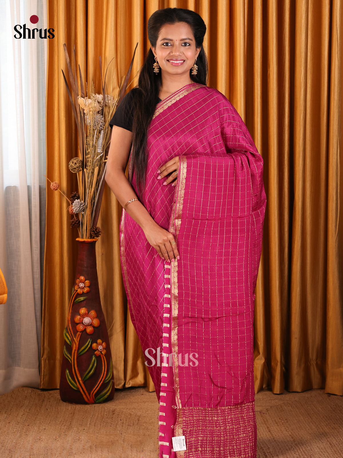 DFS13578 - Chinnon Silk Saree