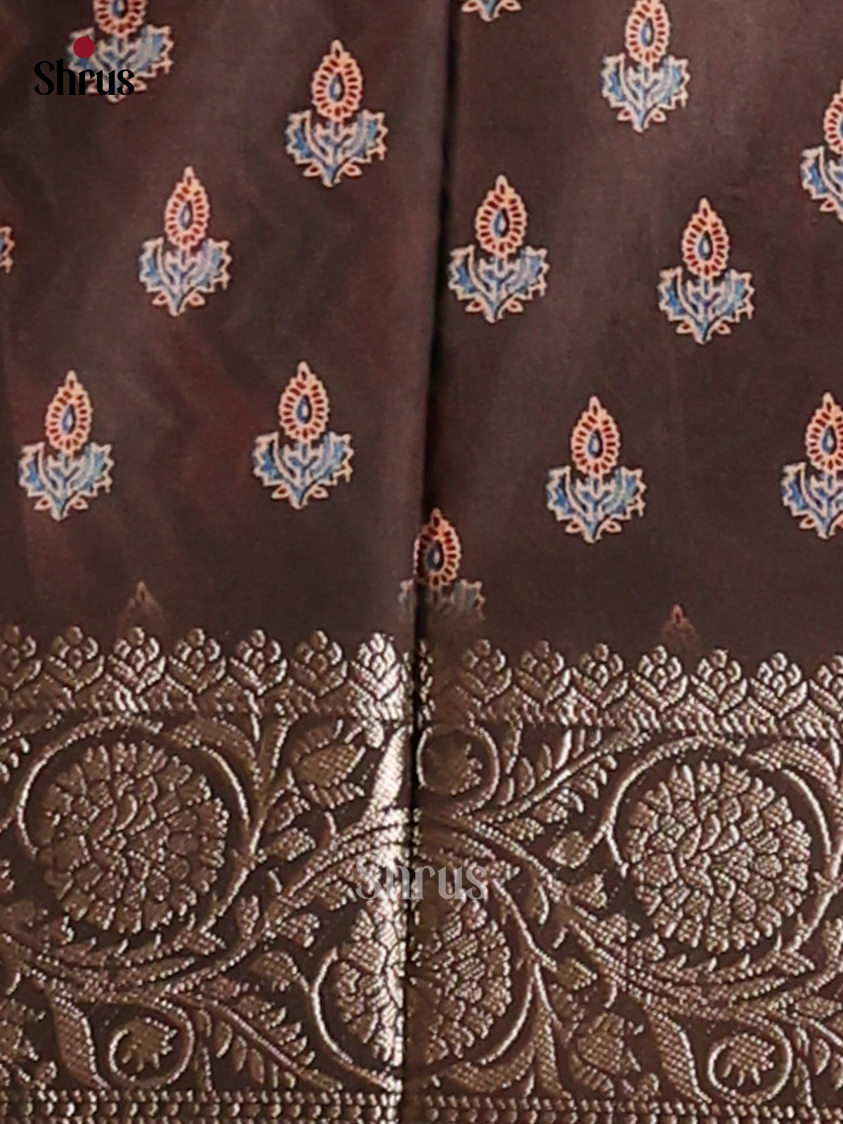 Black - Semi Modal Saree