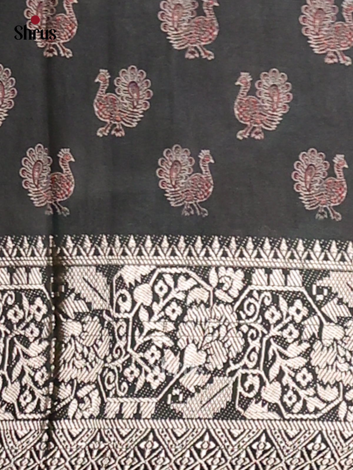 Black - Semi Modal Saree