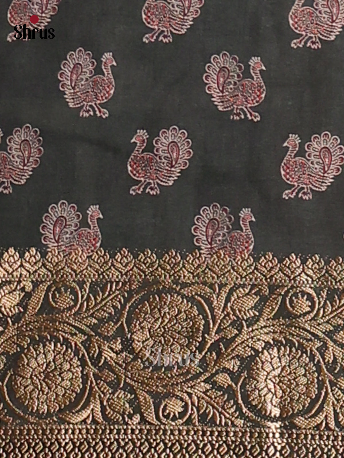 Black - Semi Modal Saree