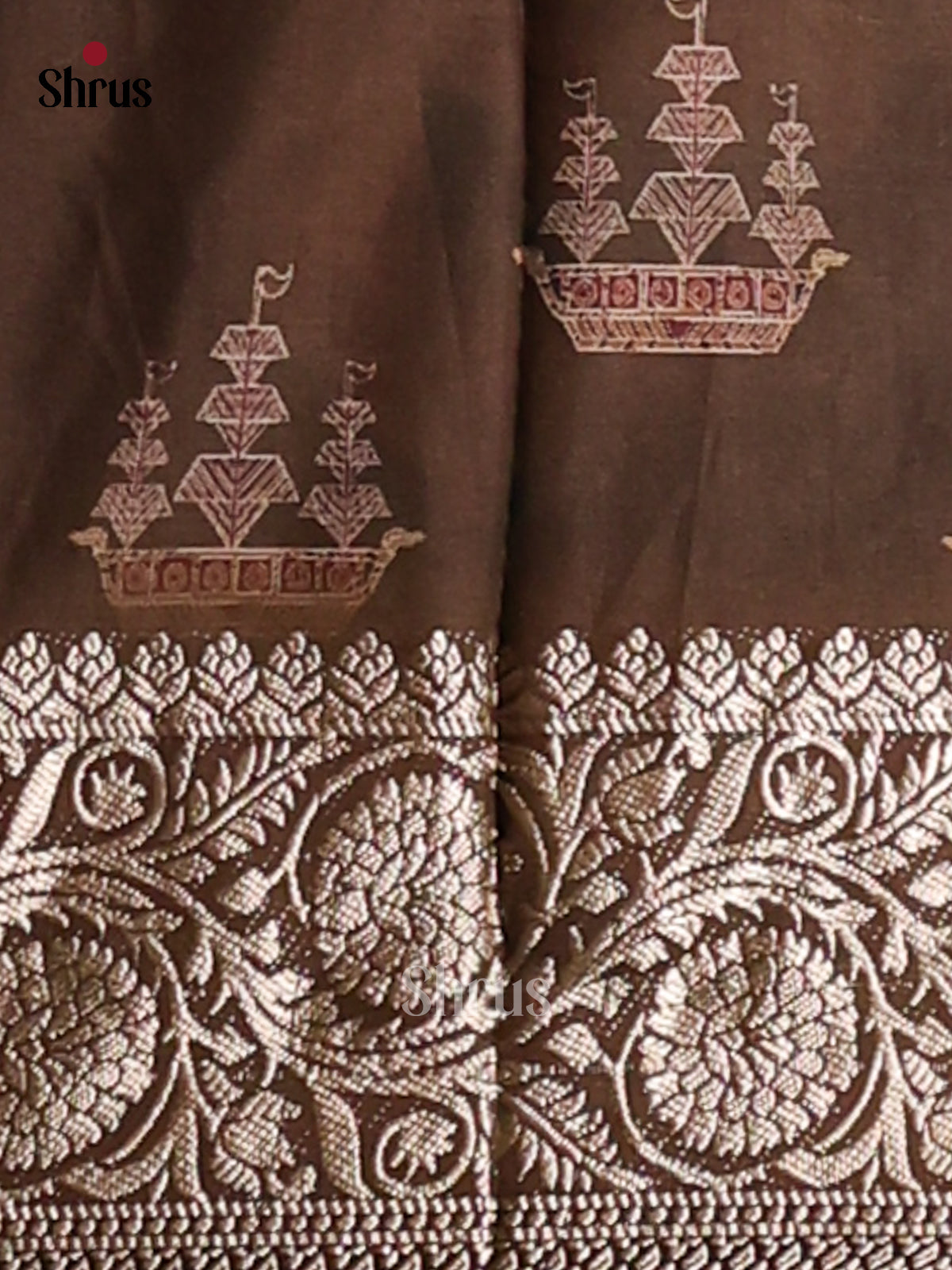 Green & Black- Semi Modal Saree