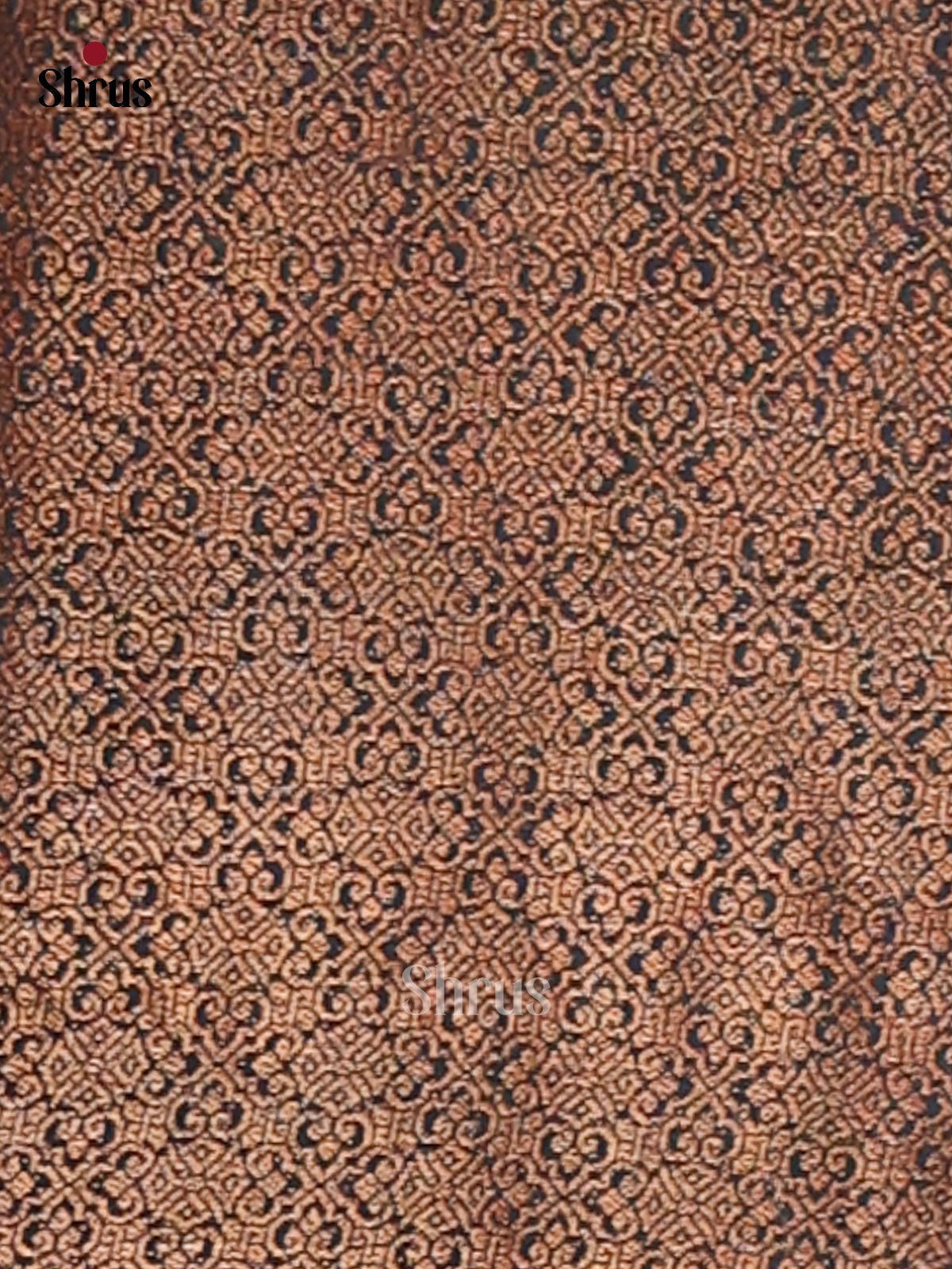 Blue & Green - Semi Linen printed Saree