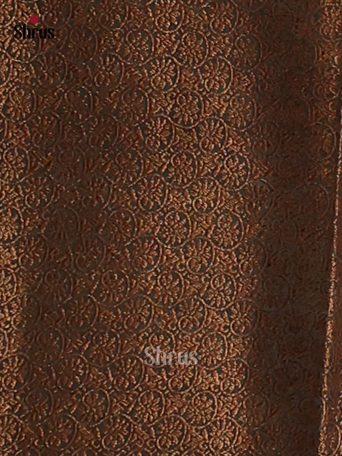 Dark Green - Semi Linen Printed Saree