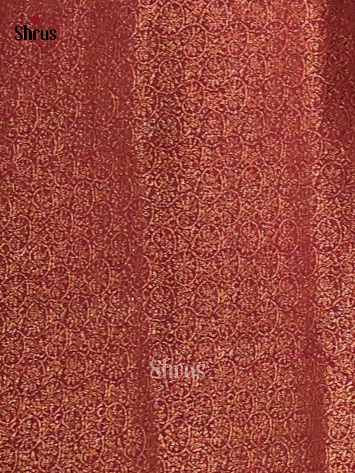 Pink & Maroon -Semi Linen printed Saree