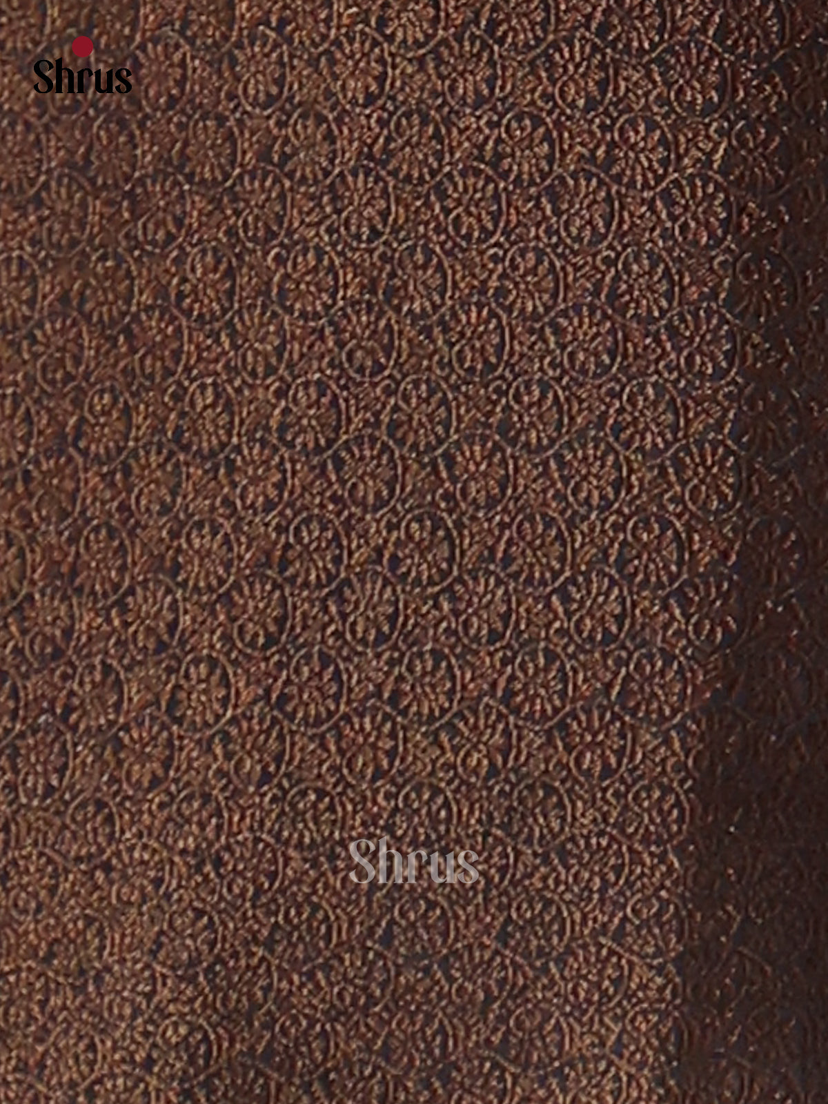 Blue -Semi Linen Print Saree