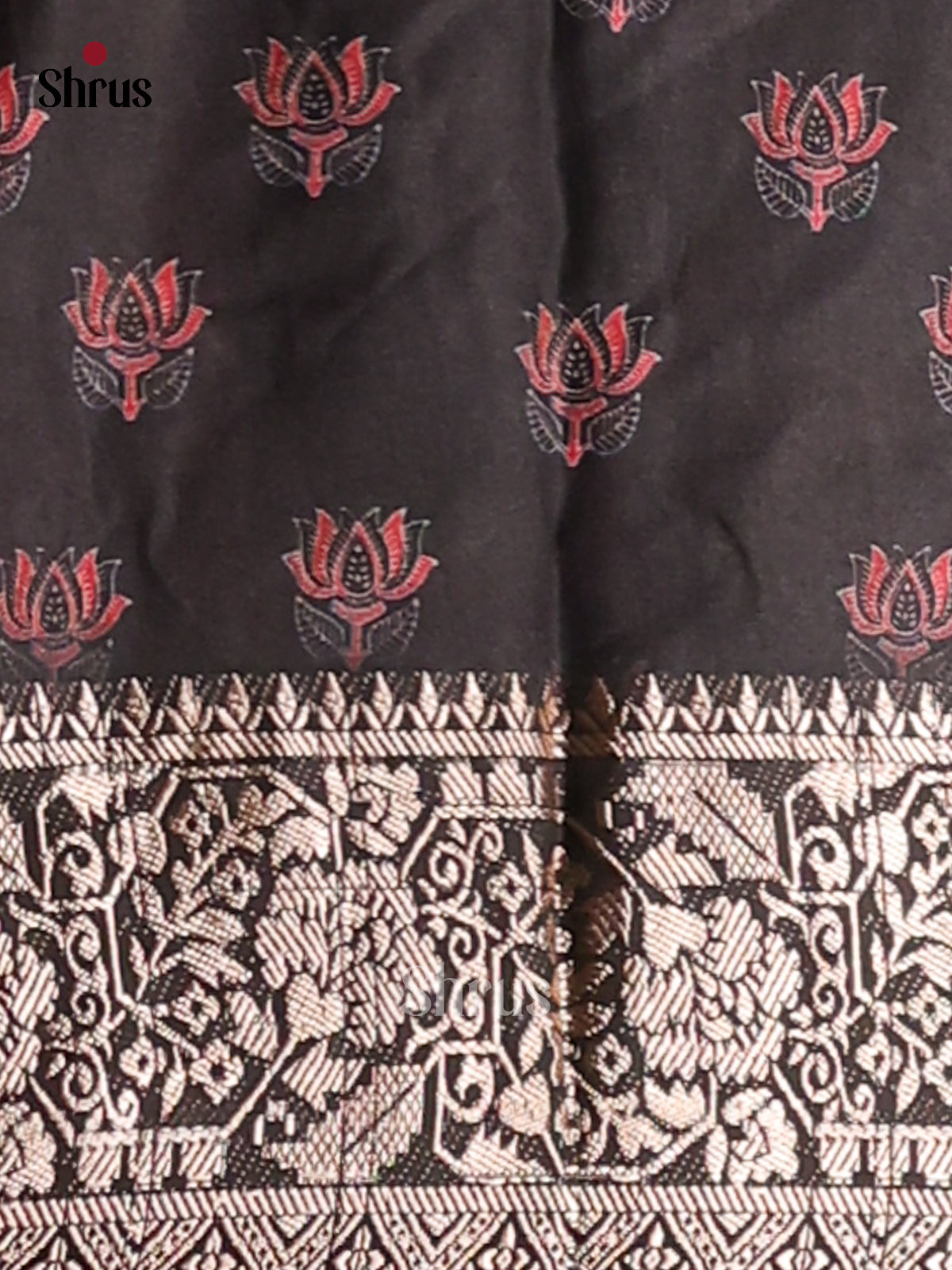 Black - Semi Modal Saree