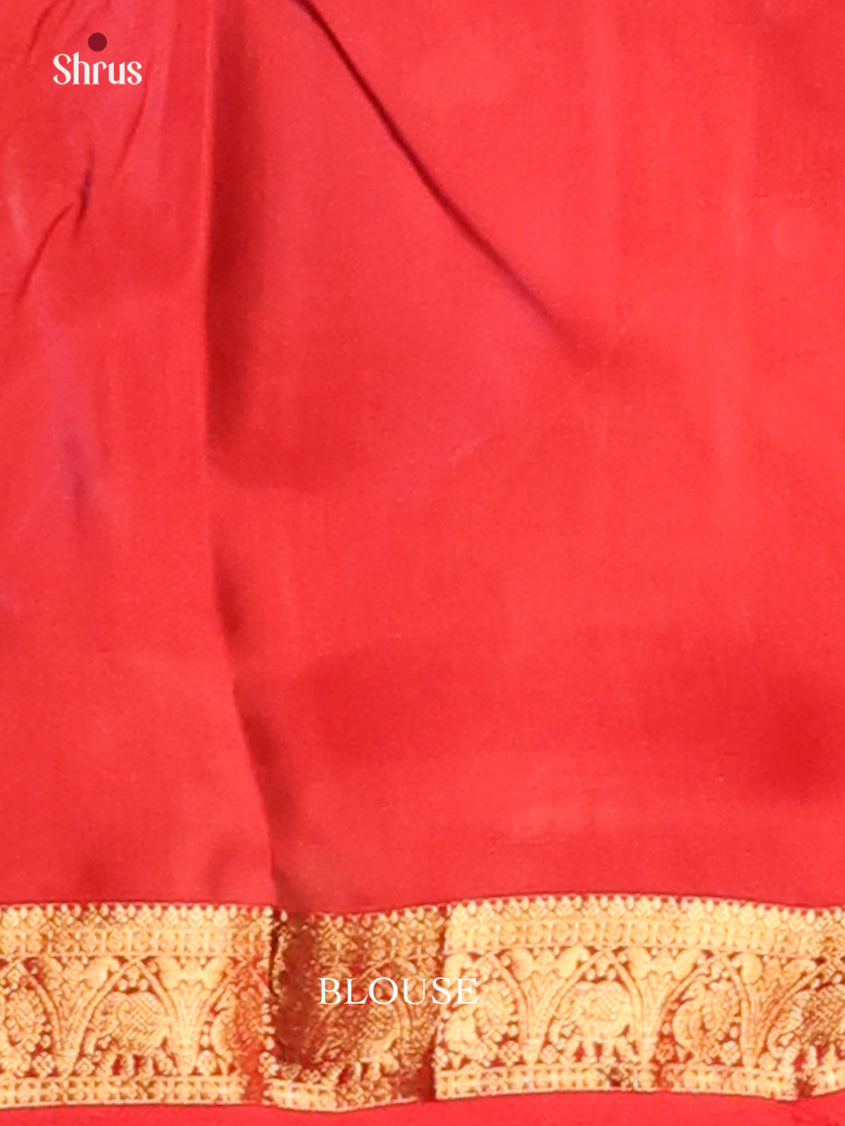 Pretty Bottle Green Kanchipuram silk Saree with gold zari floral buttas & Red Pallu-2