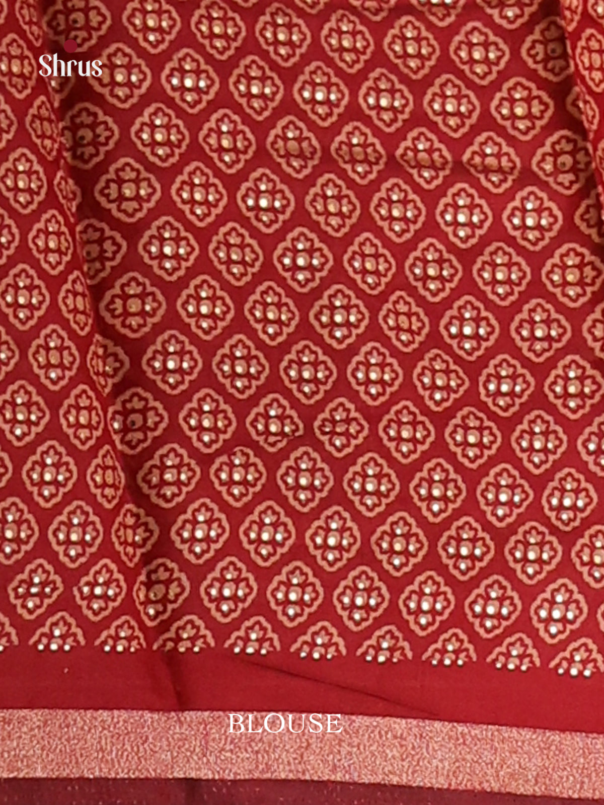DFS14072 - Semi Chanderi Saree - Shop on Shrus.com