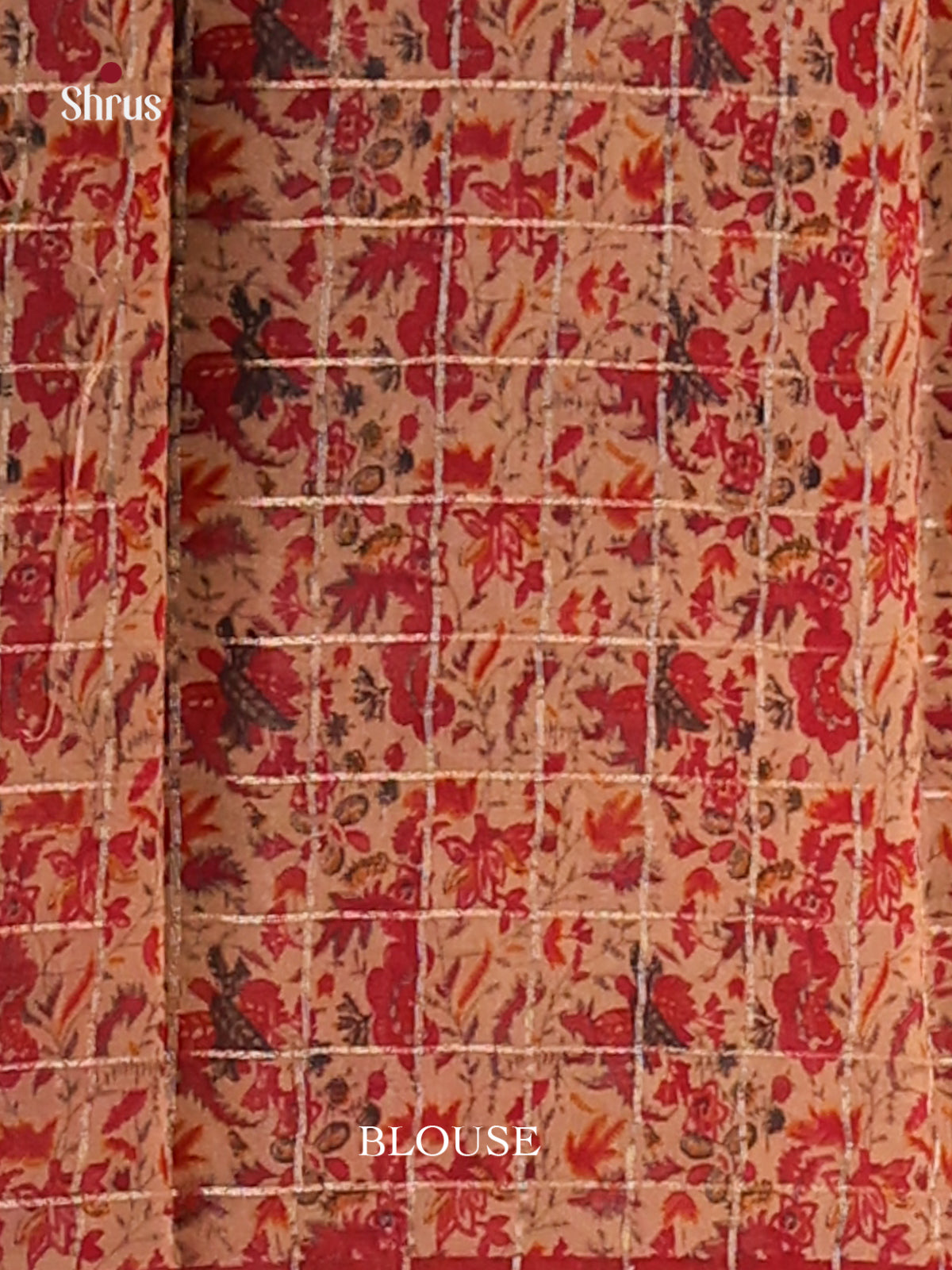 DFS14075 - Semi Chanderi Saree - Shop on Shrus.com