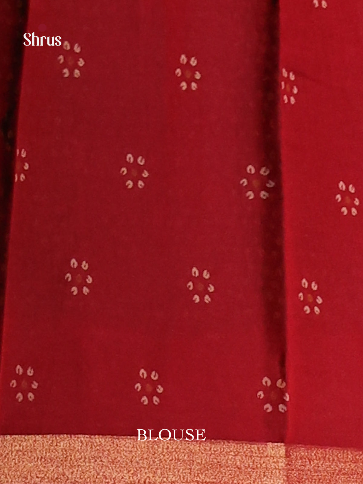 DFS14089 - Semi Chanderi Saree - Shop on Shrus.com