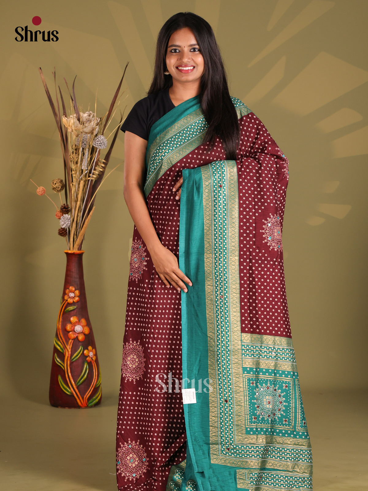 DFS14124 - Bandhini Saree