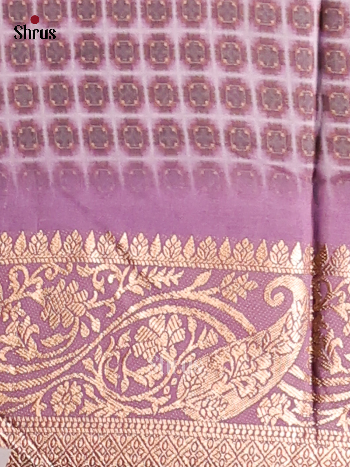 Lavender - Semi Modal Saree
