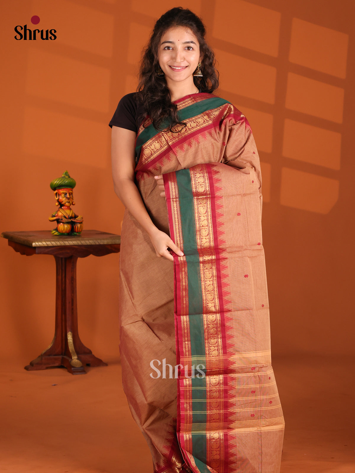 DFS14145- Chettinad Cotton Saree