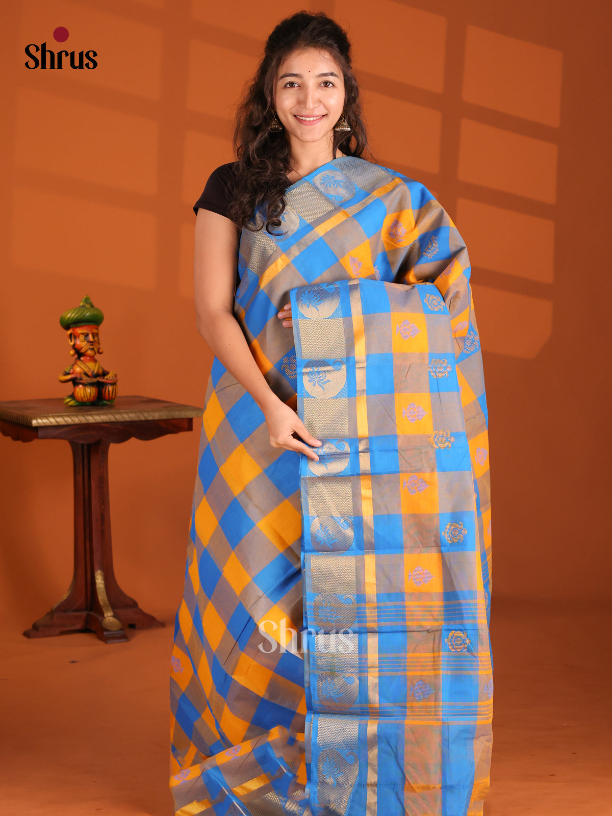 DFS14146- Chettinad Cotton Saree