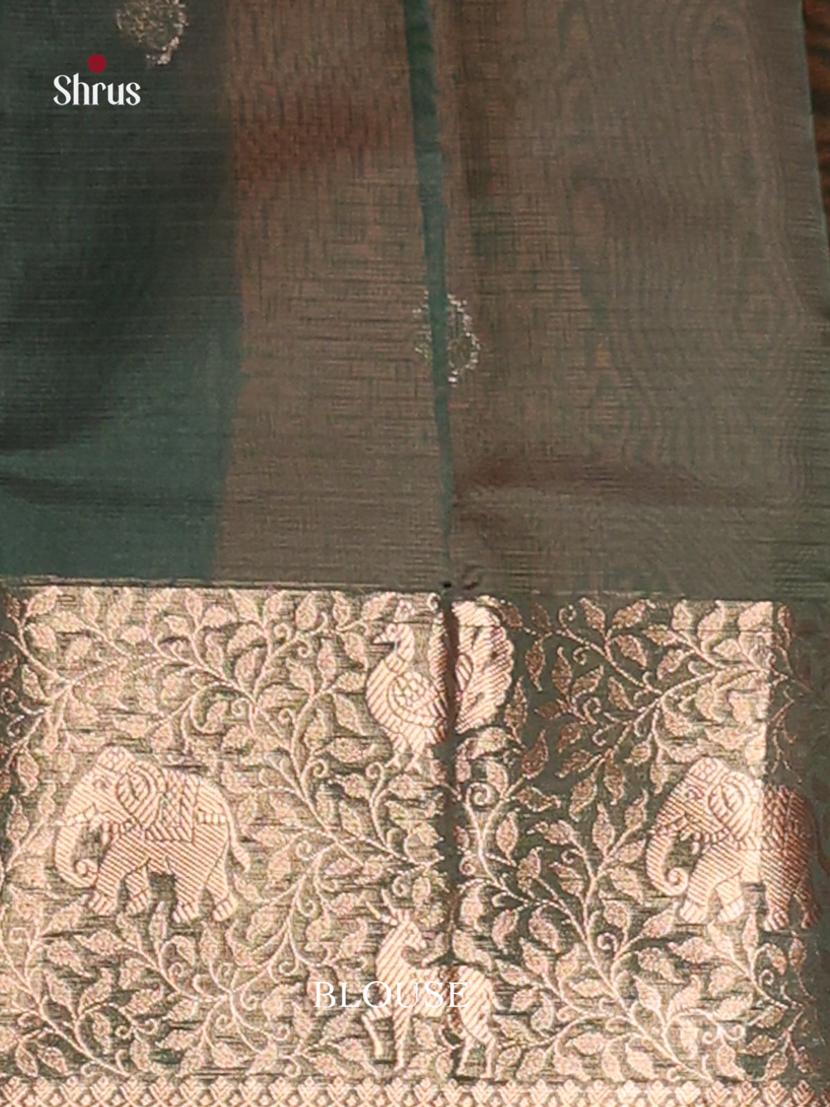 Green- Semi Kota Saree - Shop on Shrus.com