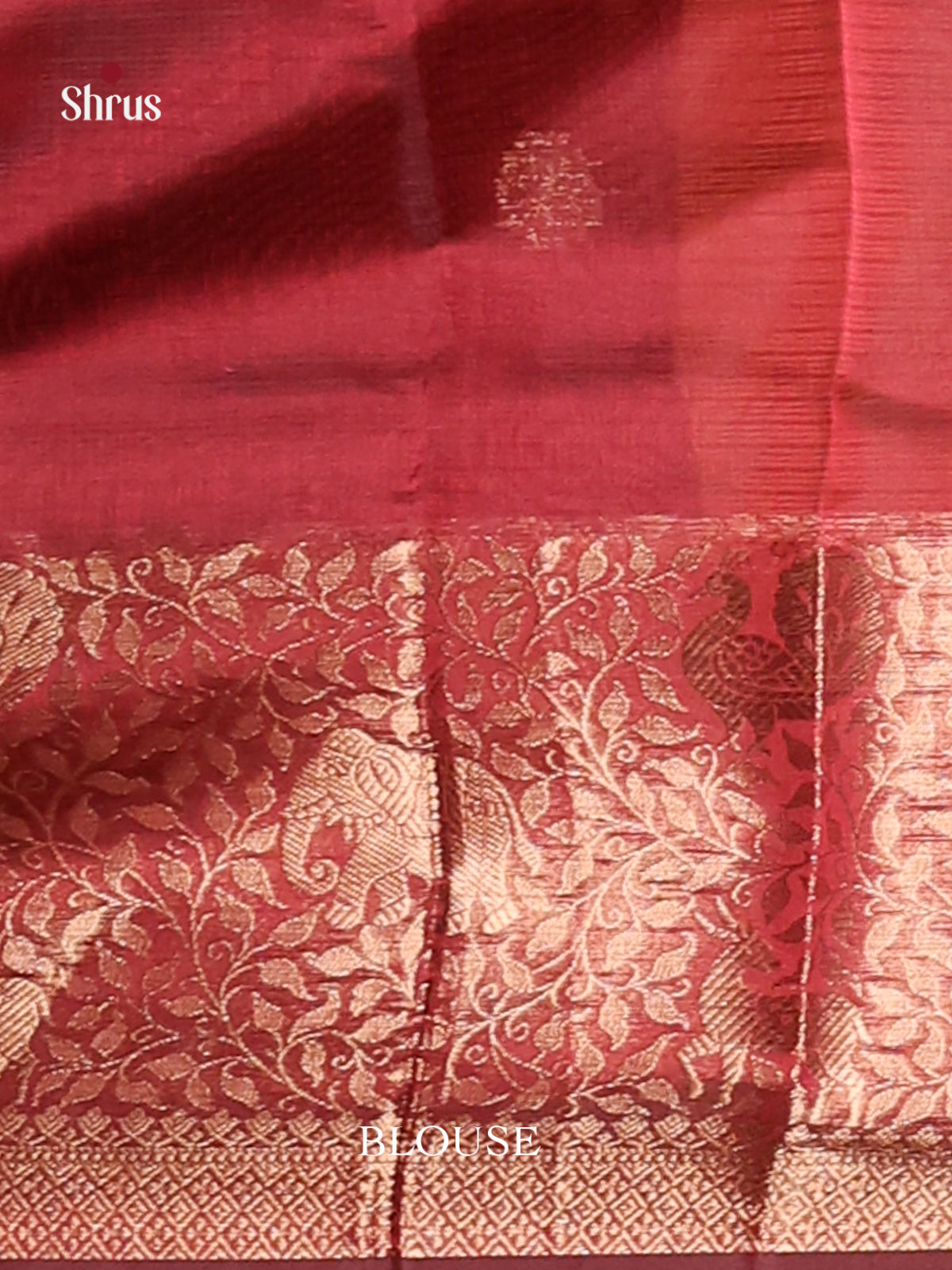 Maroon - Semi Kota Saree