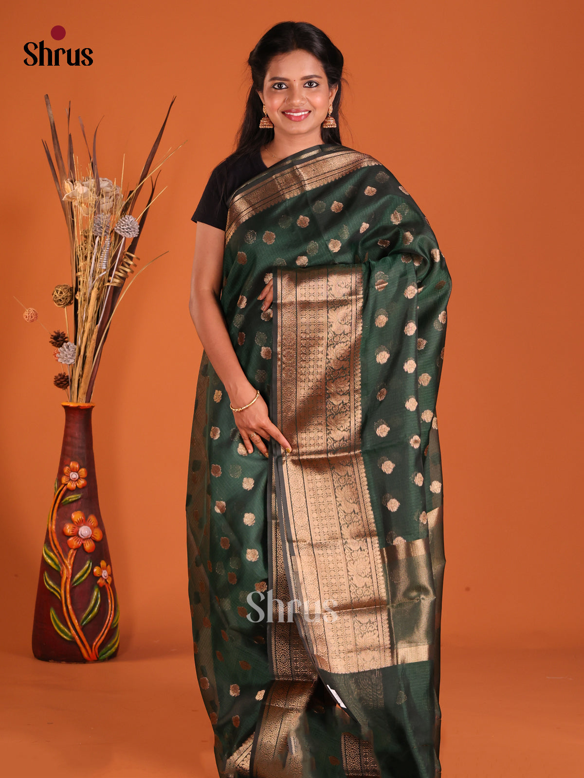 Green - Semi Kota Saree