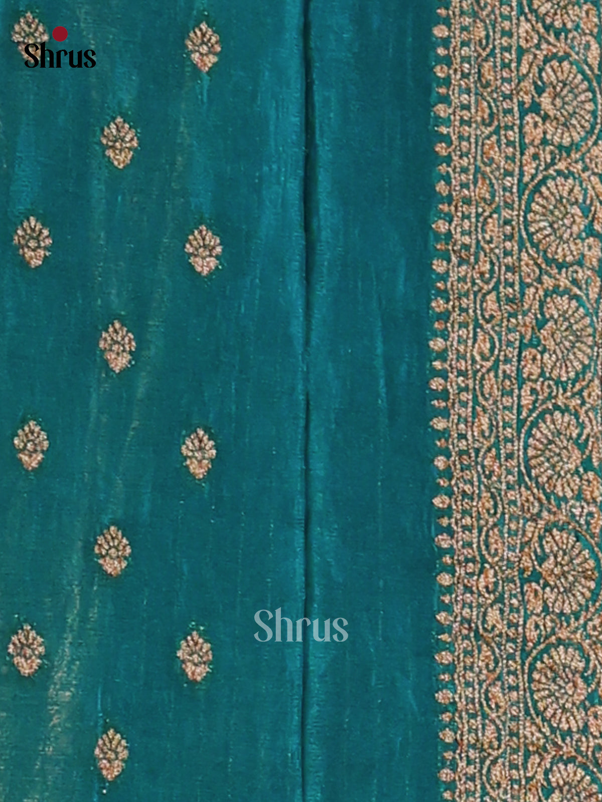 Blue- Semi Georgette Saree