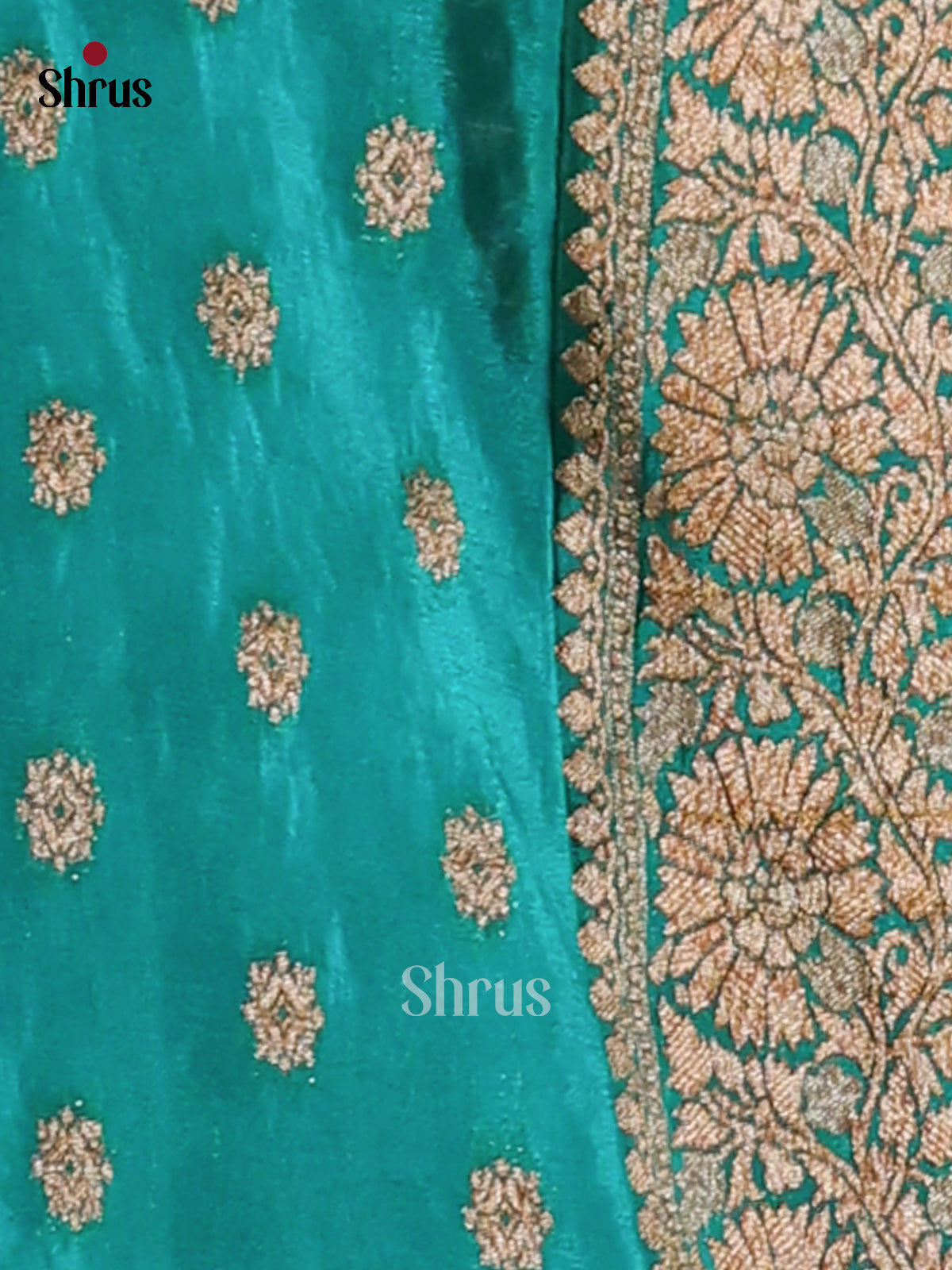 Blue - Semi Georgette Saree