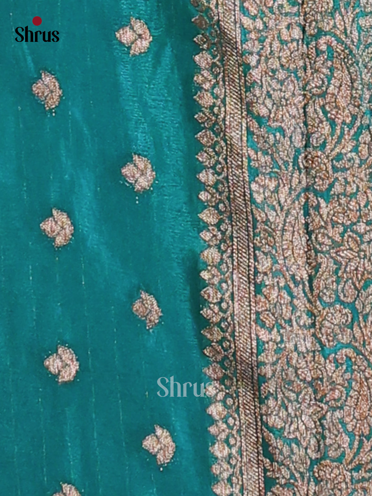 Blue - Semi Georgette Saree