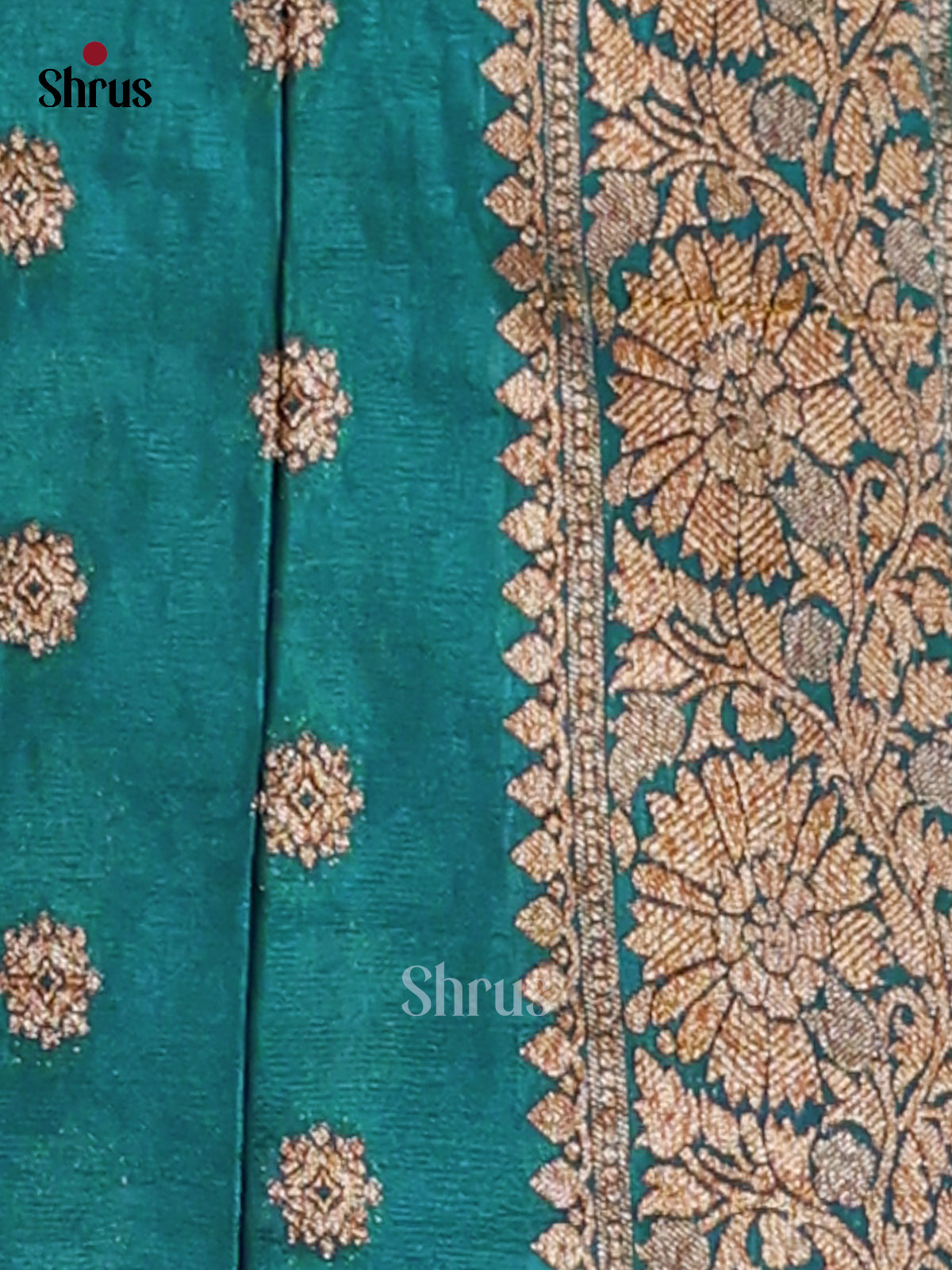 Blue - Semi Georgette Saree