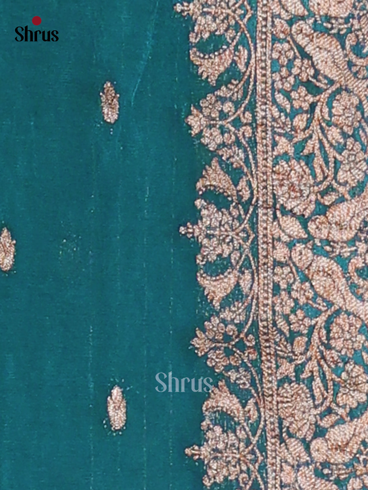 Blue - Semi Georgette Saree