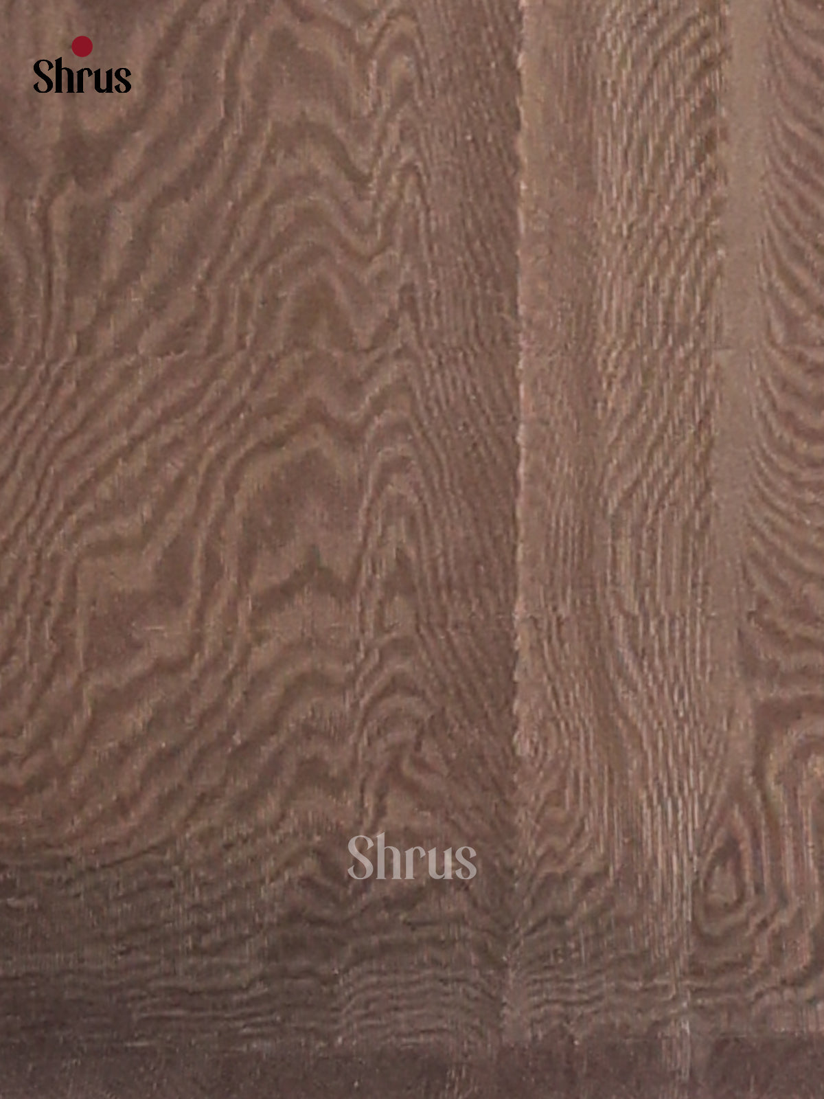 Brown- Semi Tissue Print Saree