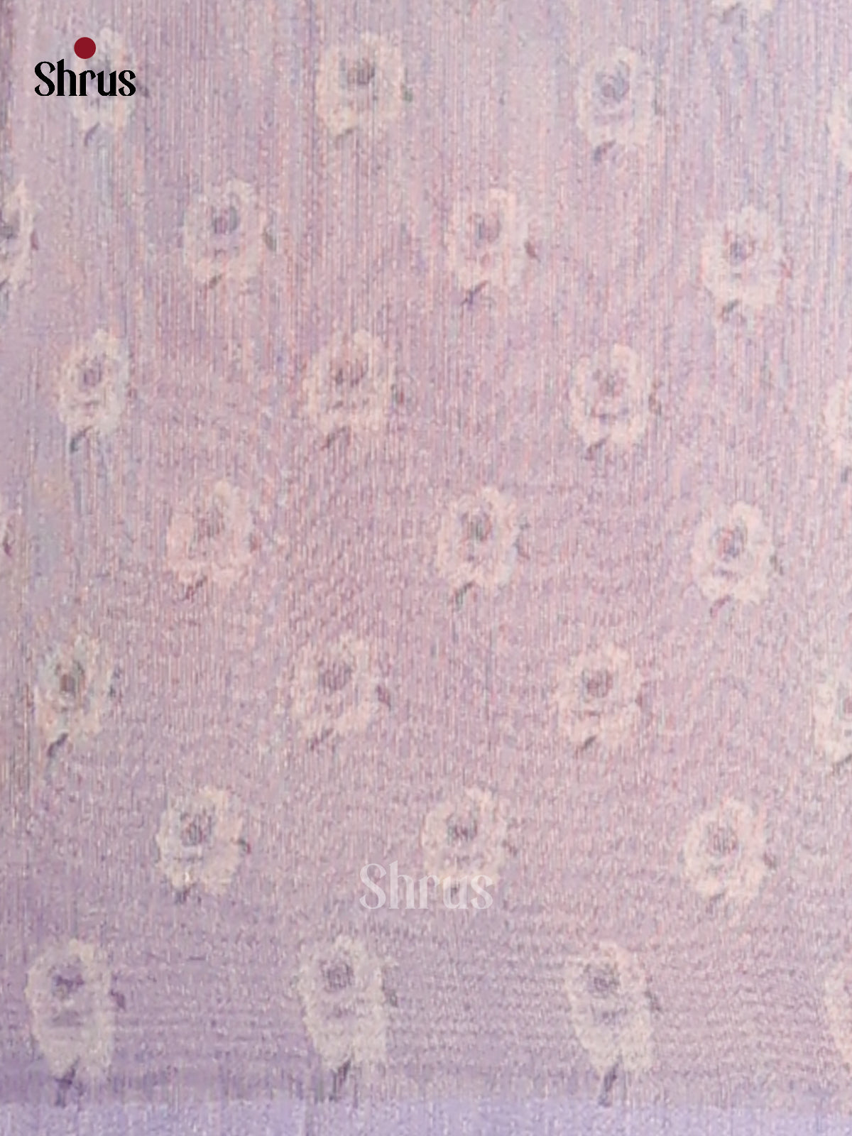 Lilac - Semi Tissue saree - Shop on Shrus.com